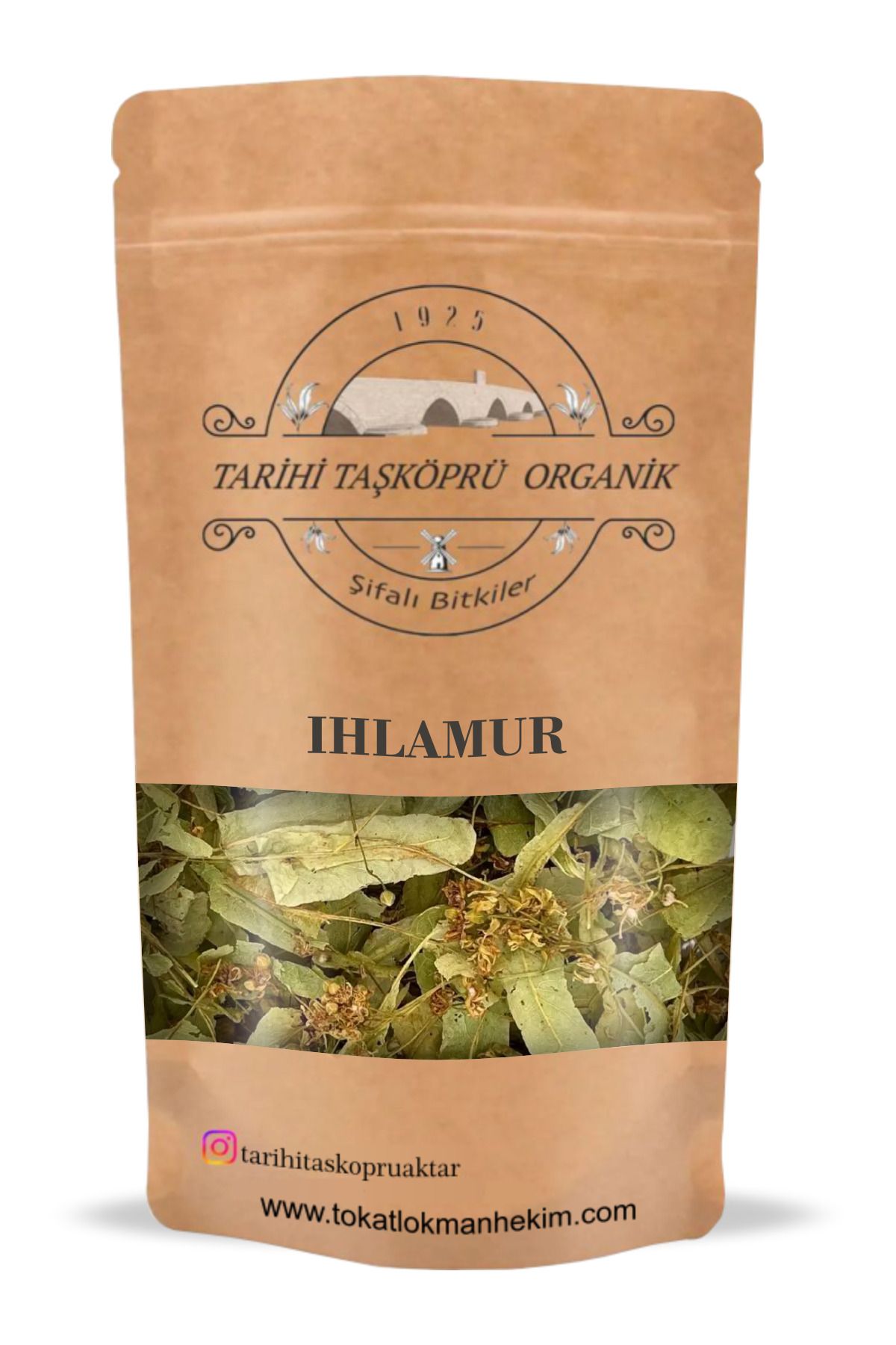 Tarihi Taşköprü Organik Ihlamur 50 Gr