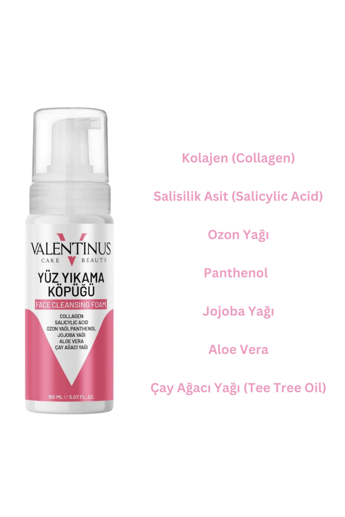 Yüz Yıkama Köpüğü Face Cleansing Foam — TYCLMRGHMN172925242594570 — تصویر 4 از 5