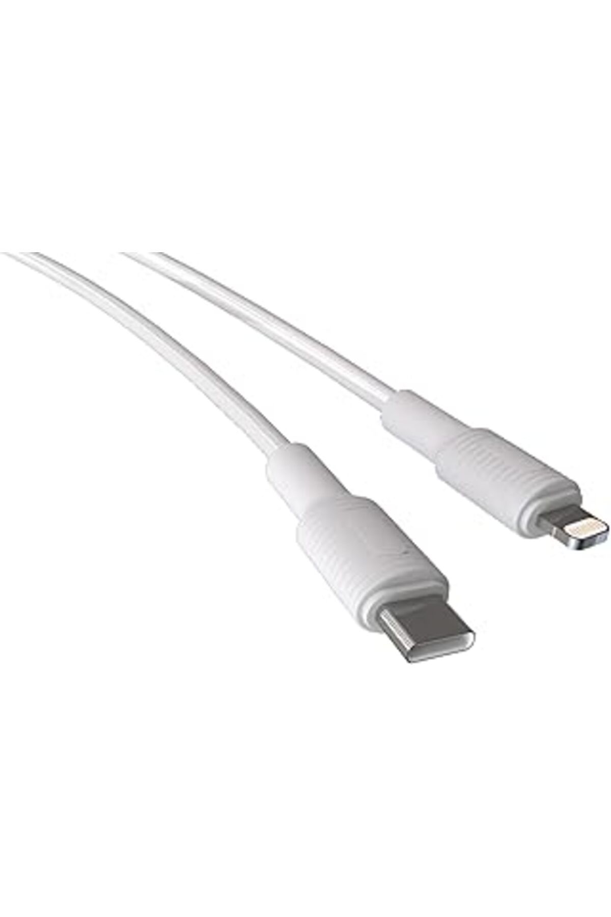 Roses Store Remorax Coral Iphone Uyumlu Type C-Lightning Pd Hızlı Şarj Kablosu (Beyaz + Beyaz Uç) (150 Cm)