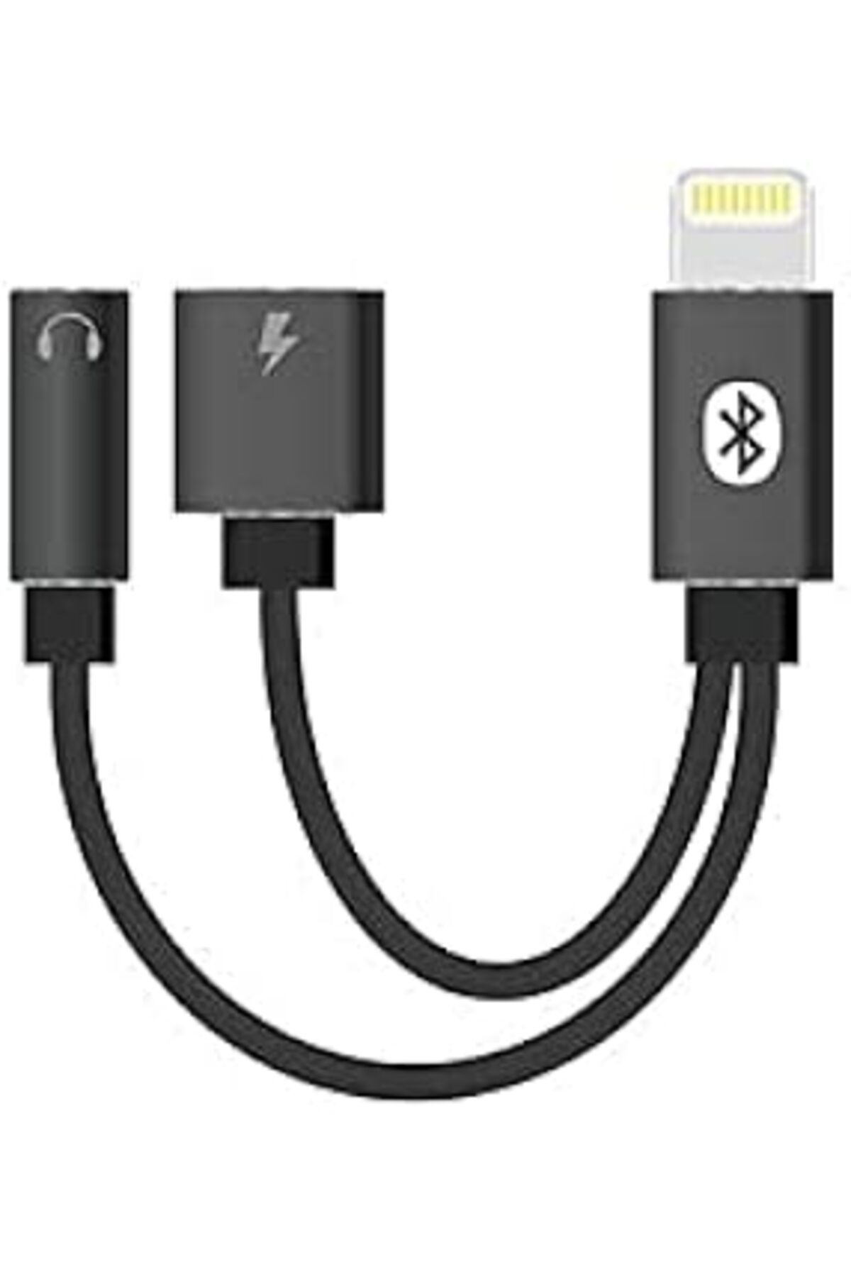 robotrend S-Link Sl-Ta40M Lightning Gri Metal 2In1 Bluetooth Şarj+Kulaklık Çevirici