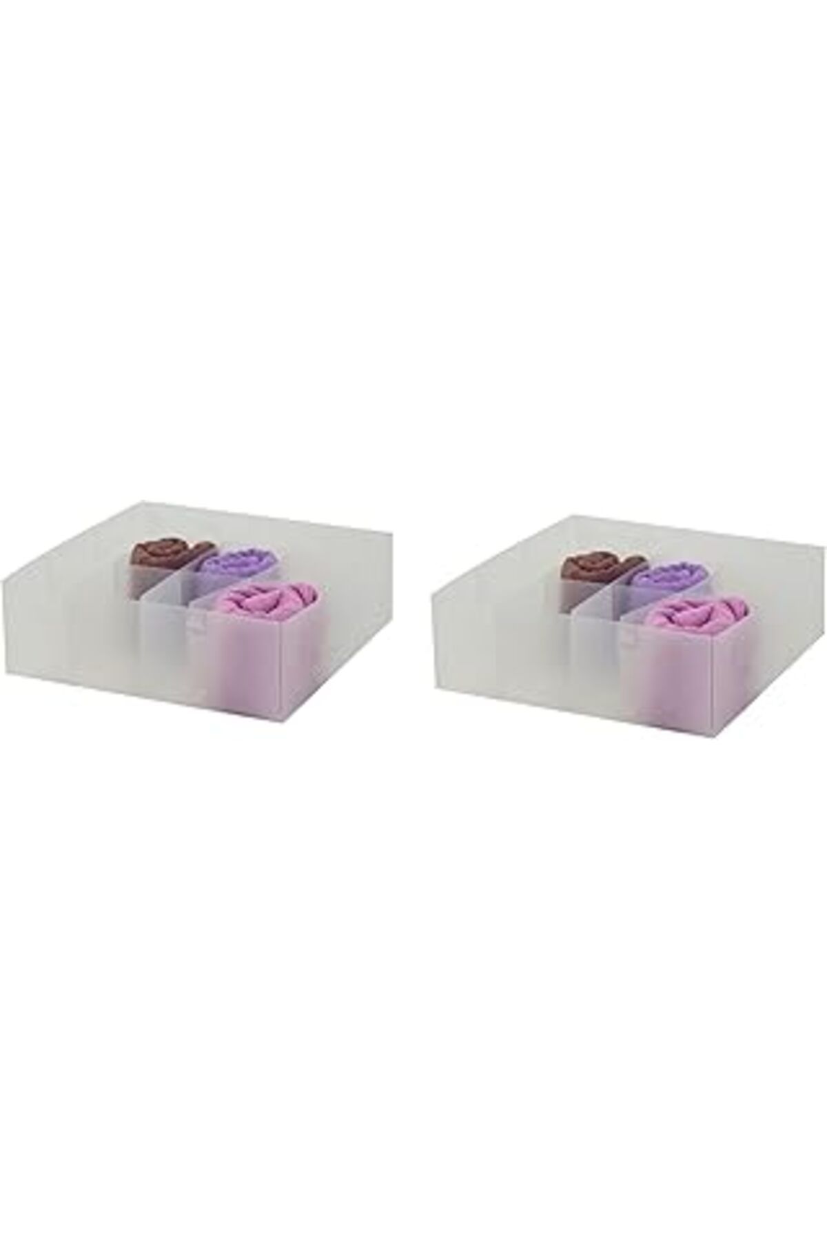 Mu Art Bosphorus Homi Çekmece Içi Düzenleyici Set,12 Bölmeli Pvc 2 Adet 30x30x10cm