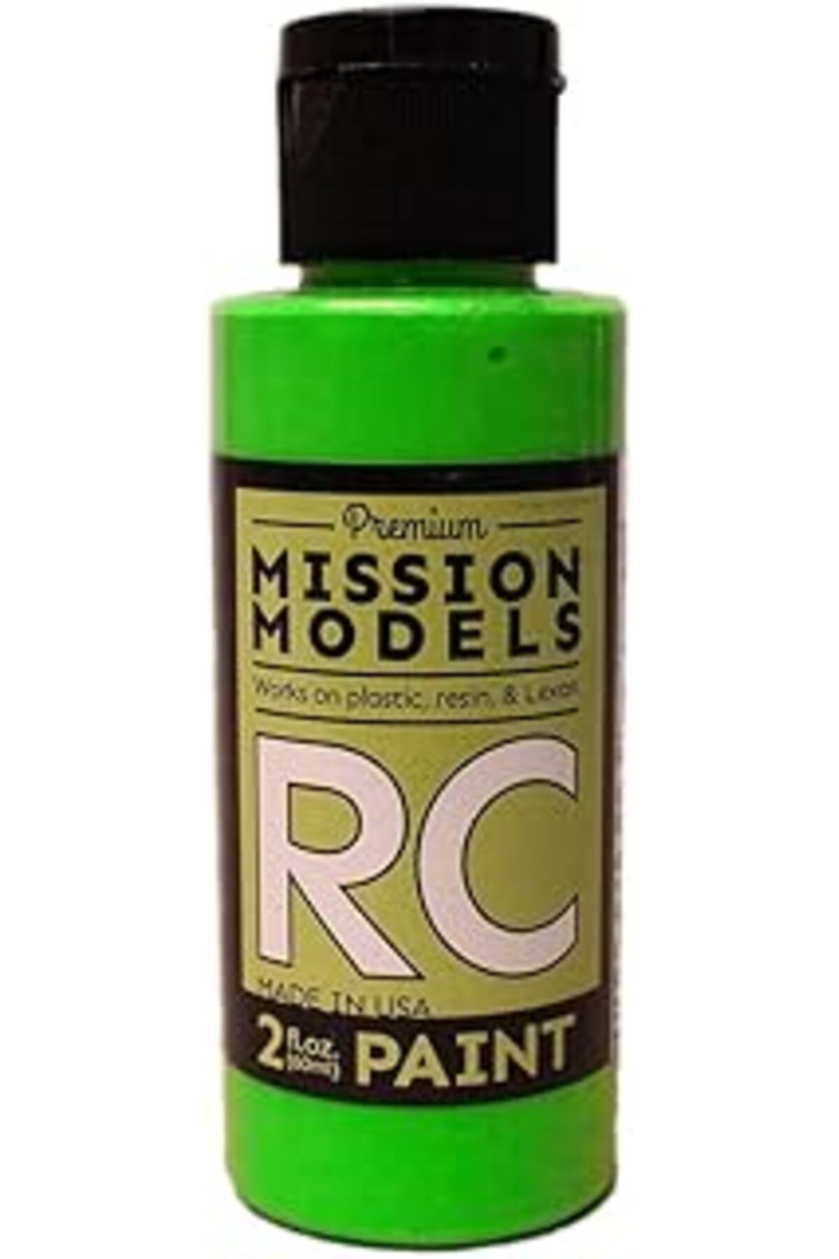 NETWORK ART Mission Models MIOMMRC-048 Otomobil Mmrc-048 Su Bazlı RC Boya 56 ml Şişe, Floresan Yarış Yeşili