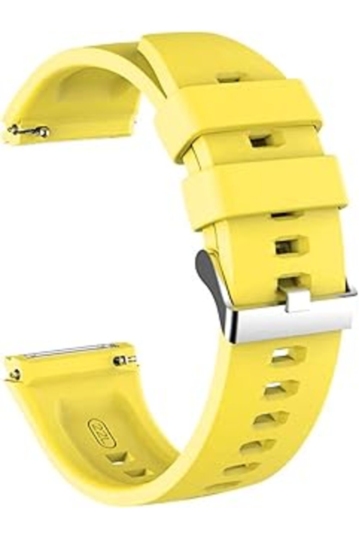 Mu Art Microsonic Huawei Honor Watch Magic Kordon, Silicone Rapidbands Sarı