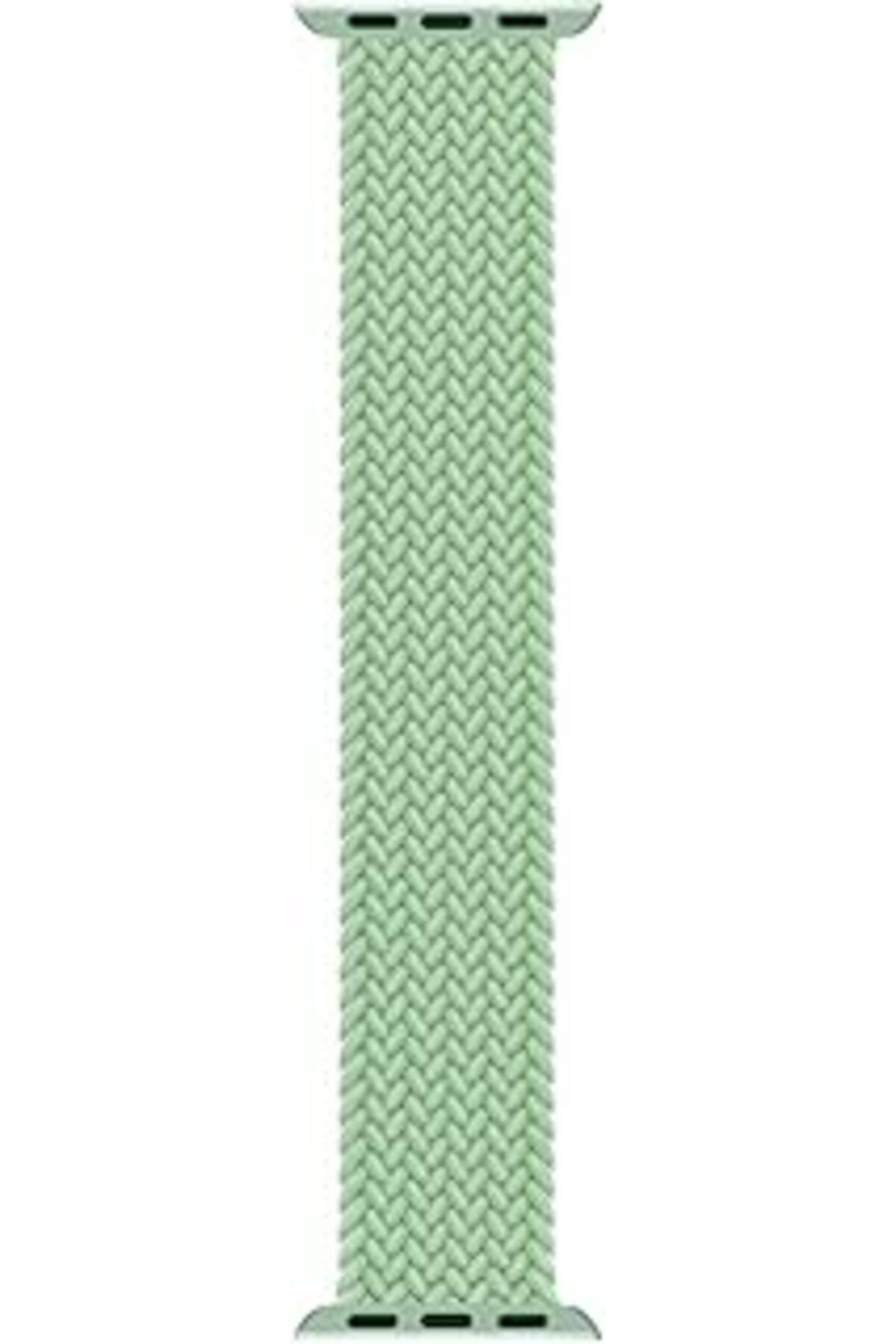 Pazarcan Microsonic Apple Watch Series 4 44Mm Kordon, (Large Size, 160Mm) Knitted Fabric Single Loop (Apple