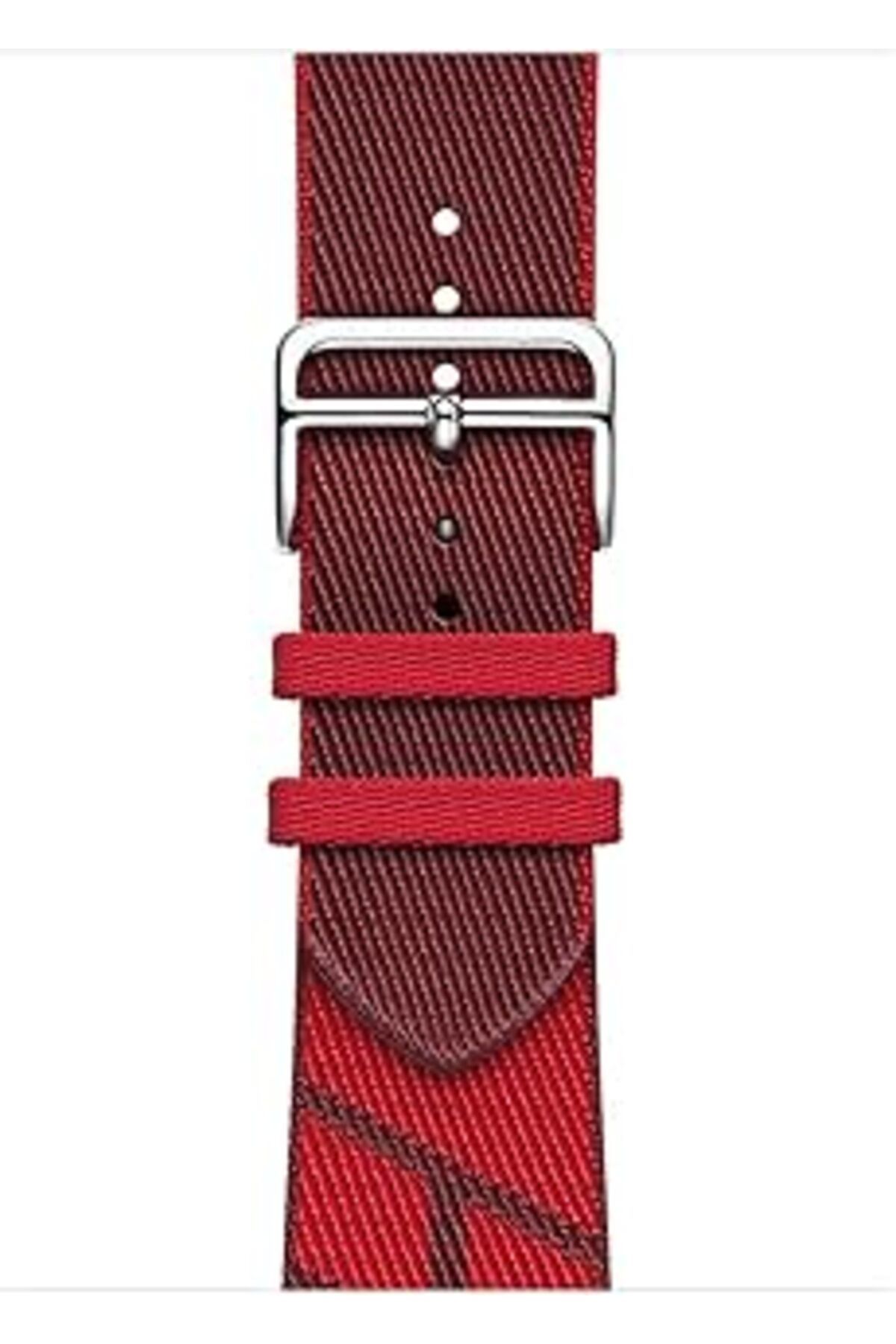 Mu Art Ahşap Watch 7 45Mm Kordon Jumping Single Tour, Kırmızı