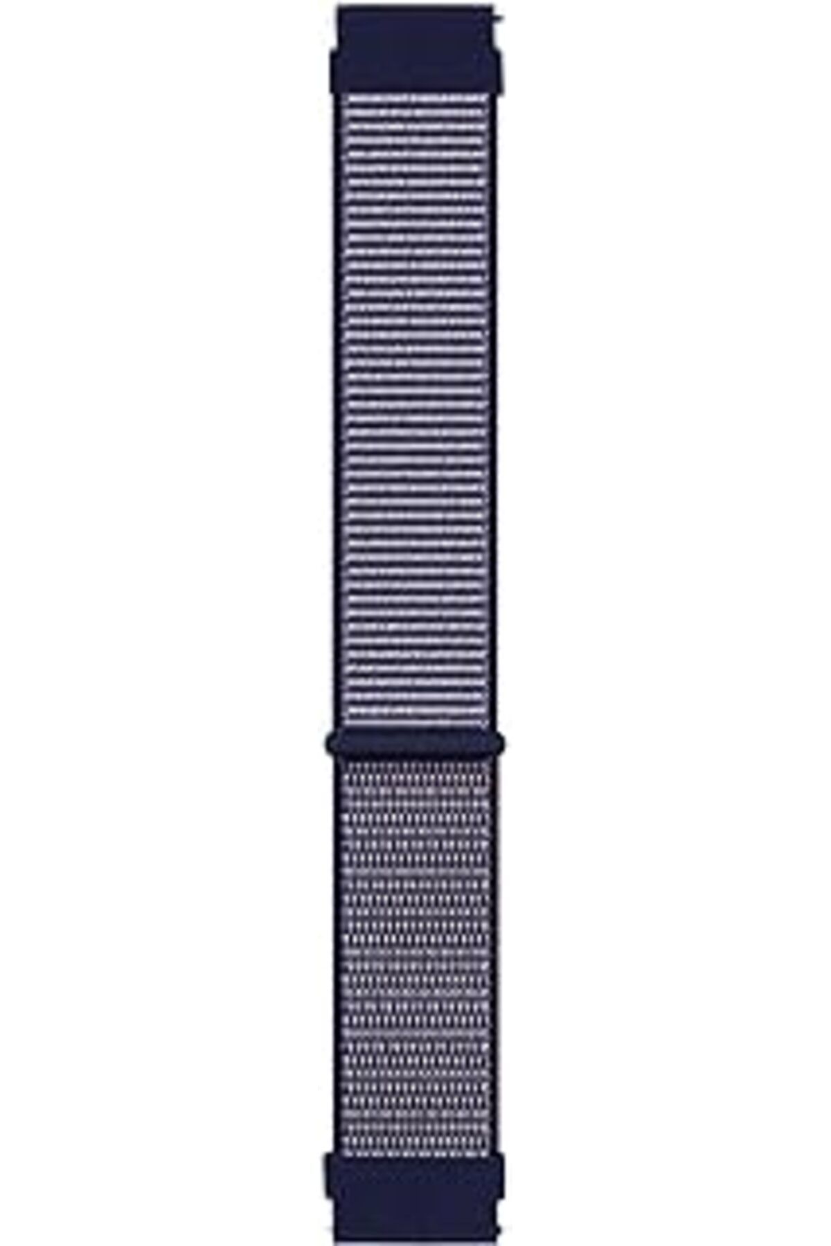 TBSProjects Microsonic Huawei Honor Magic Watch 2 46Mm Için Hasırlı Kordon Woven Sport Loop Mor