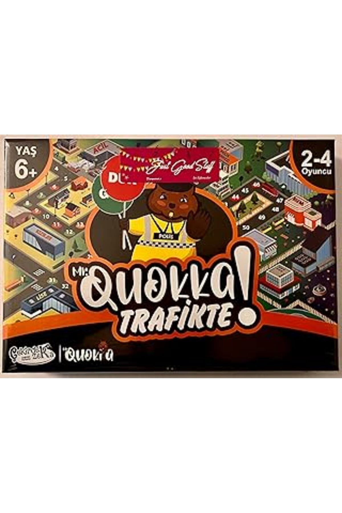 Mu Art Mr. Quokka Trafikte Eğlenceli Trafik Oyunu