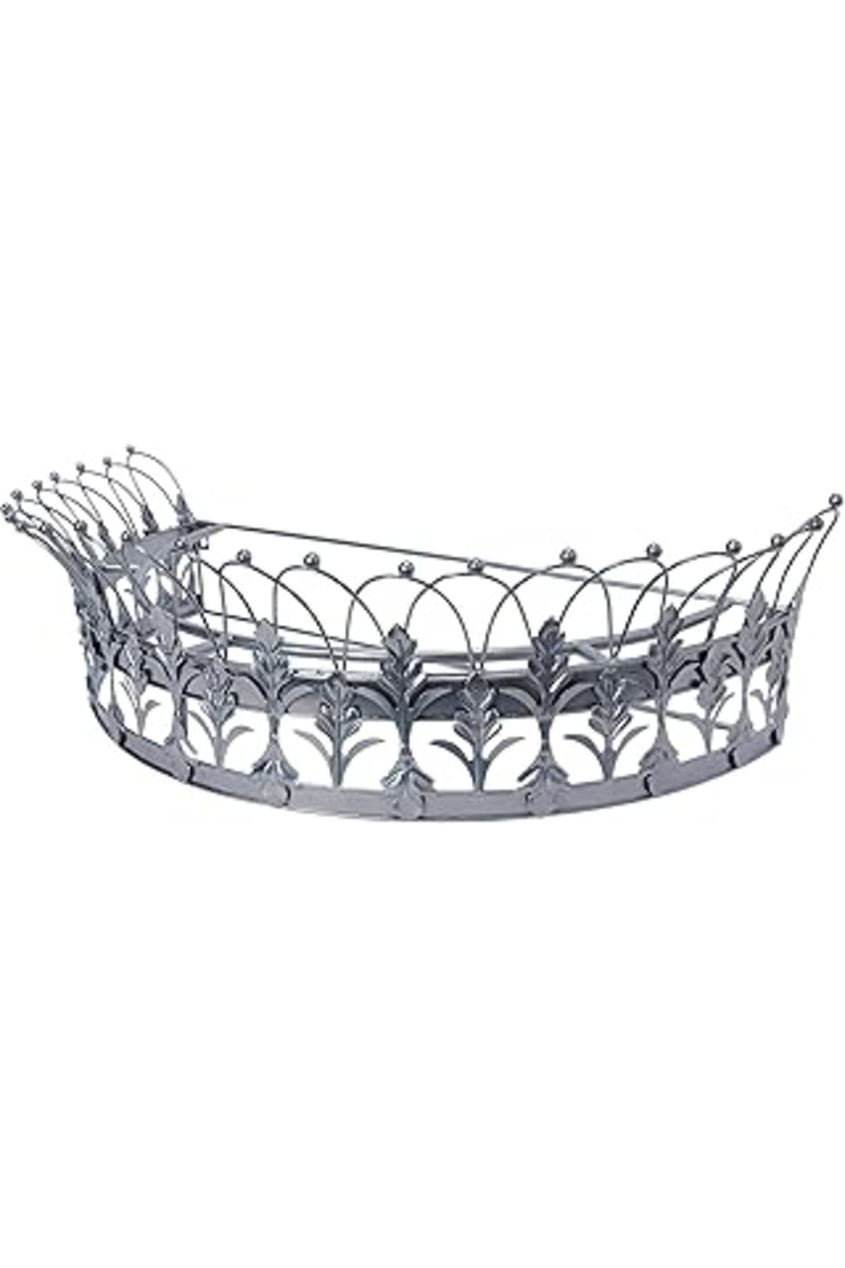Pazarcan Creative Co-Op Dekoratif Metal Perde Veya Canopy Crown