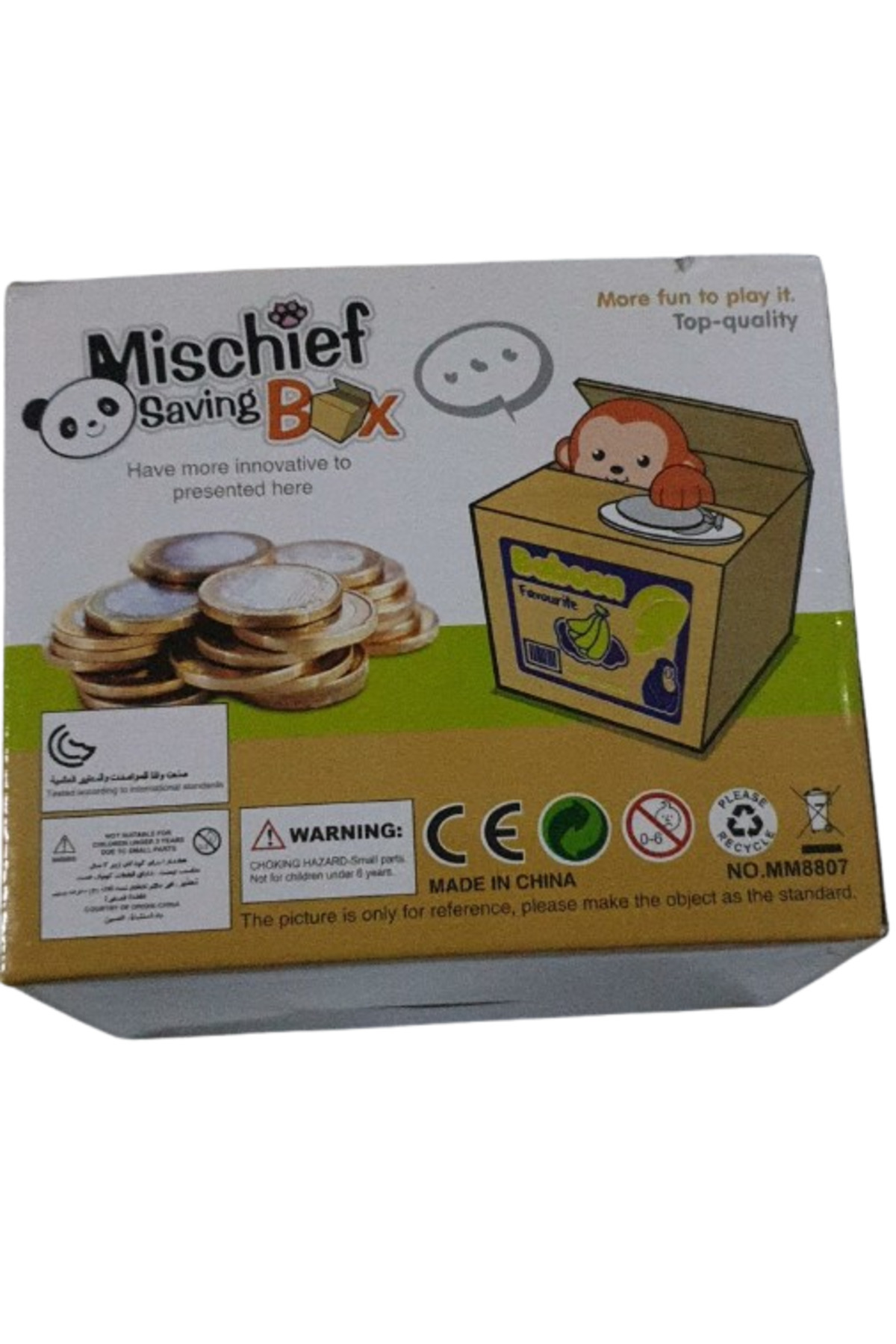 Generic-Monkey Coin Bank 2