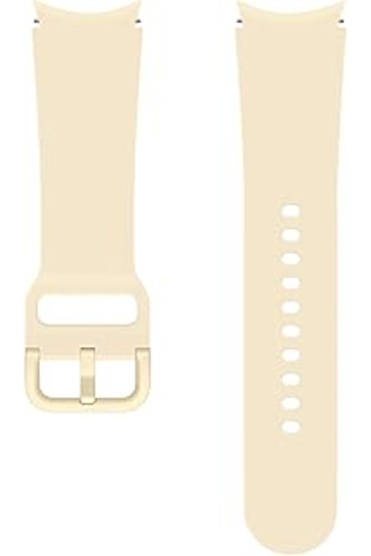 Pazarcan Samsung Galaxy Watch 4 & Watch 5 Spor Kordon (20Mm, M/L) Bej - Et-Sfr87Luegww