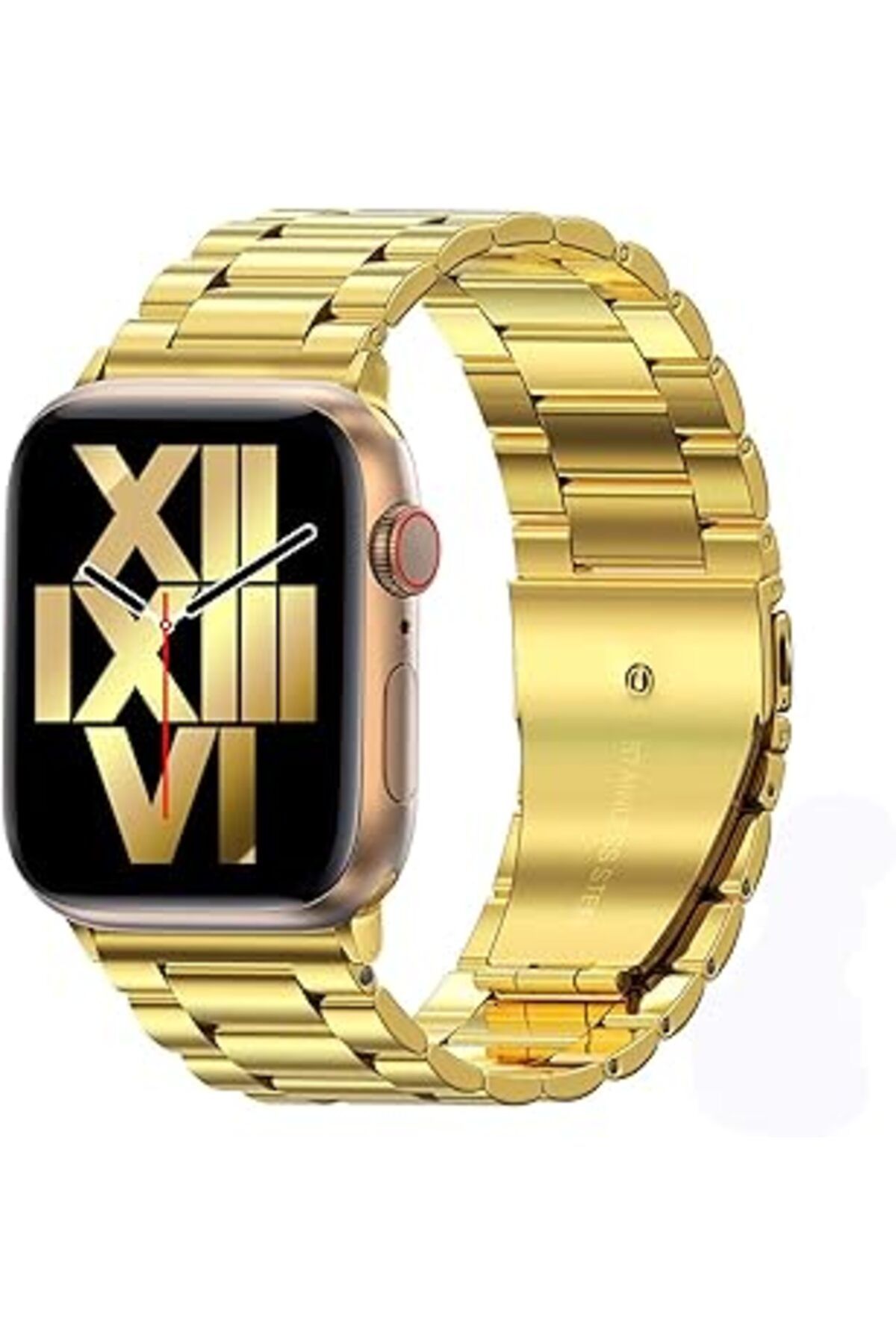 robotrend Bause Apple Watch 38-40-41-42-44-45 Mm Uyumlu Çelik Kordon