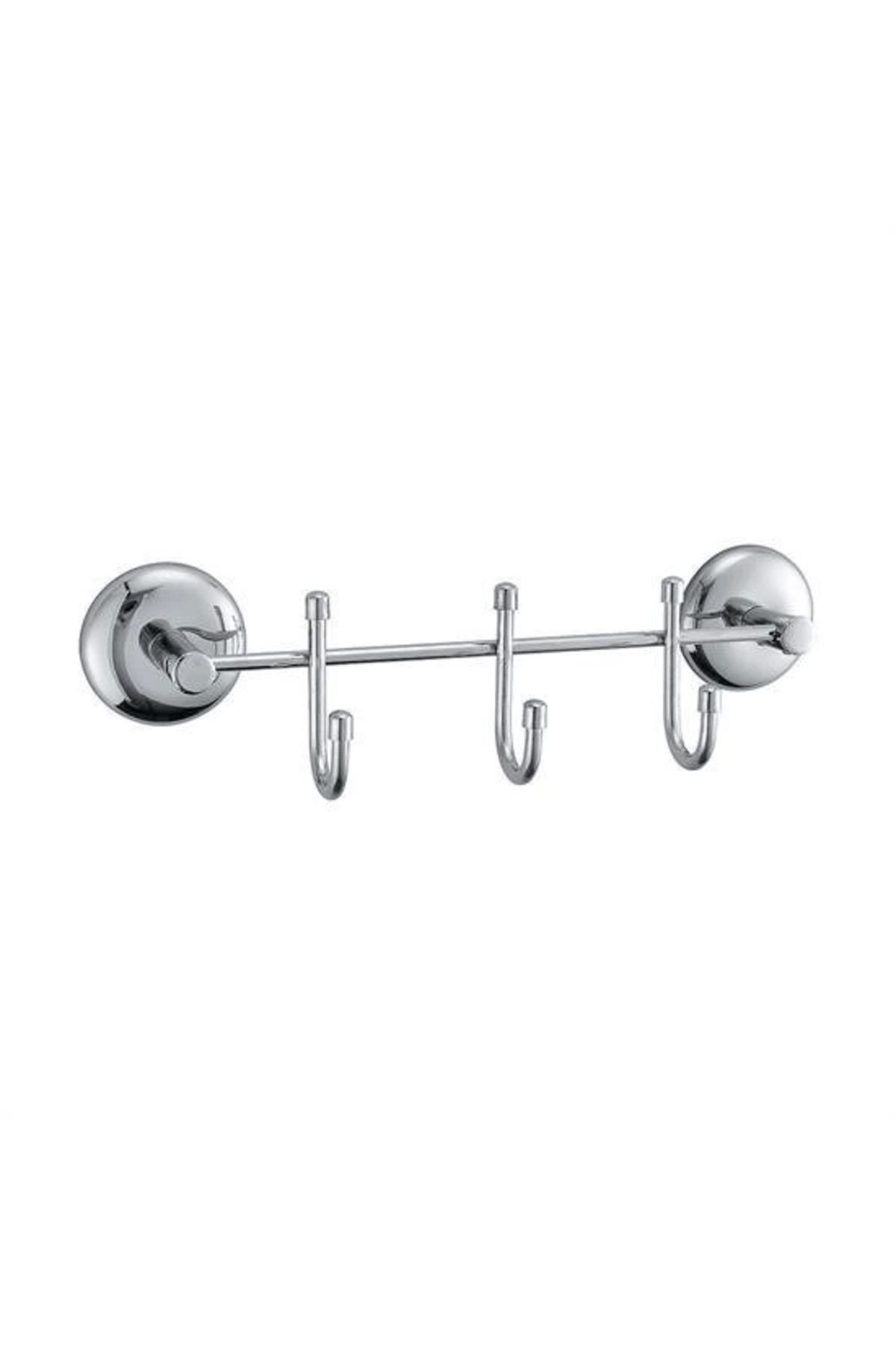 Kuzgun Ticaret 3 Kancalı Dekoratif Askılık Mutfak Banyo Duvar Yüzeyi Askısı ( Lisinya )