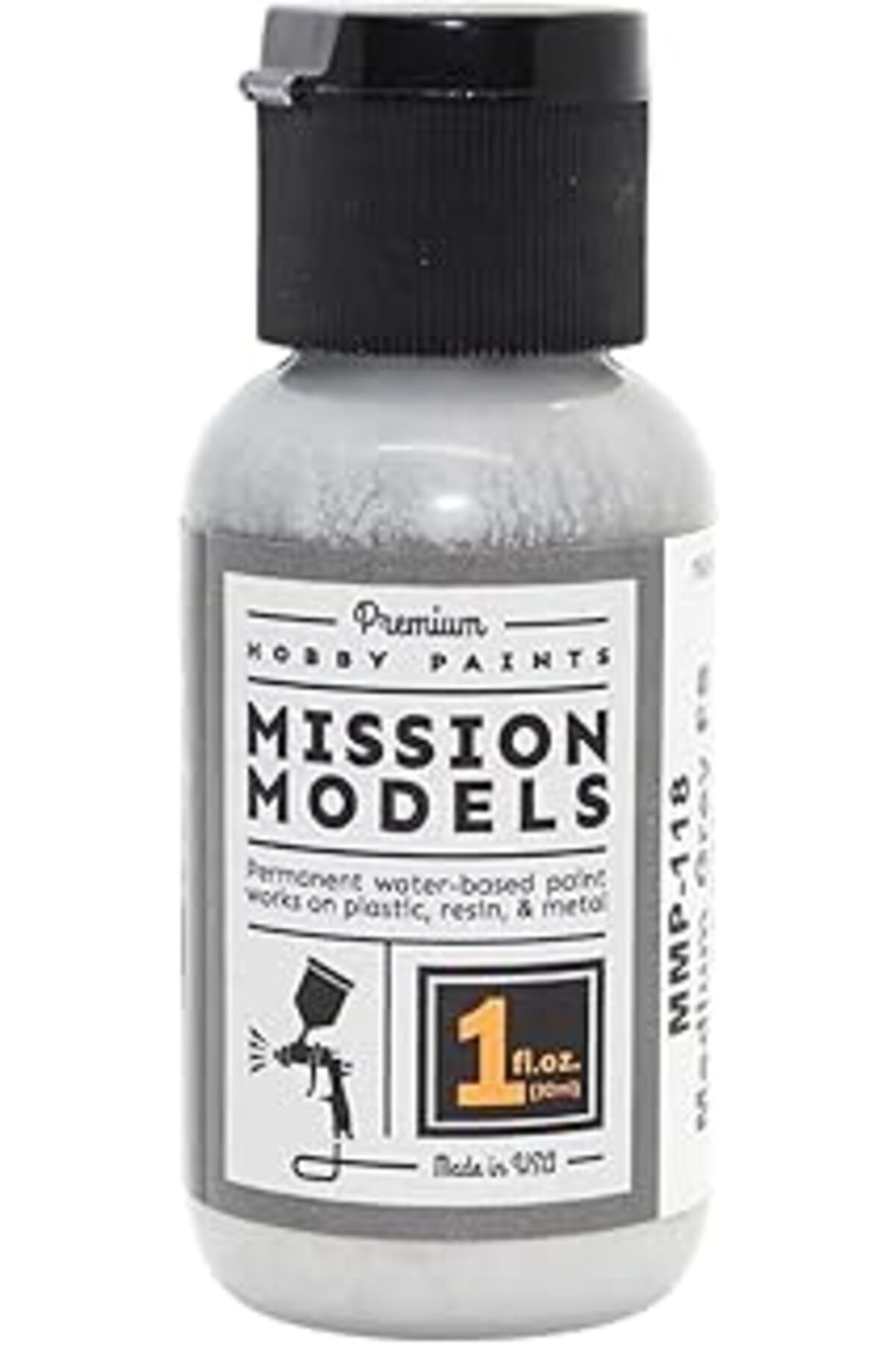 Mu Art Mission Models Mmp-118 Orta Gri Fs 36270 Akrilik Boya 1 Oz (30Ml)