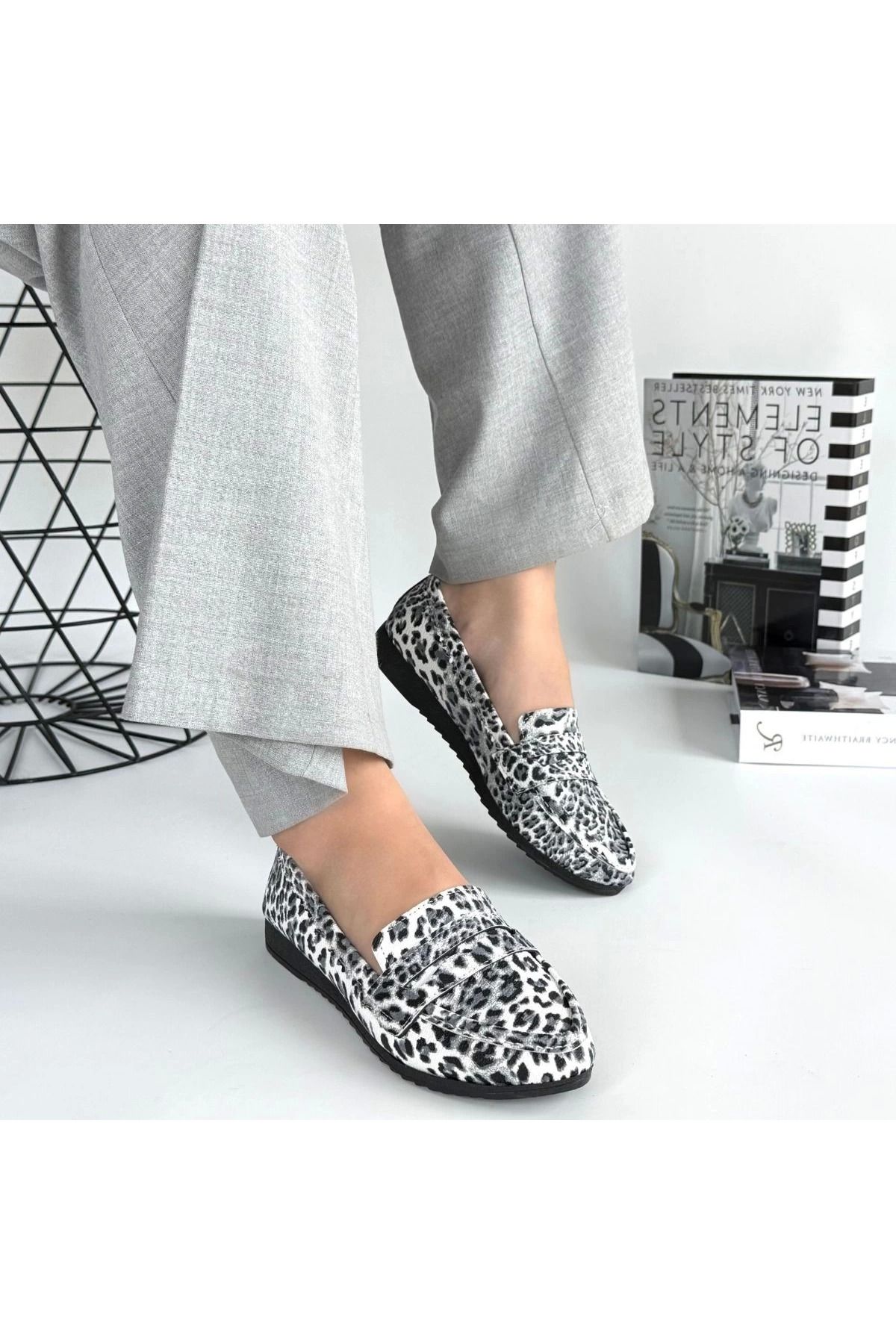 Skygo-Ezon Zebra Skin Ballerina Shoes 4