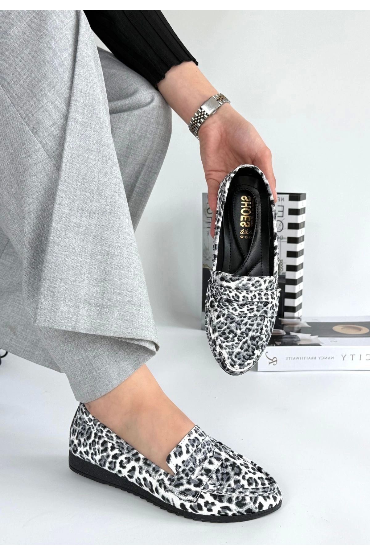 Skygo-Ezon Zebra Skin Ballerina Shoes 1
