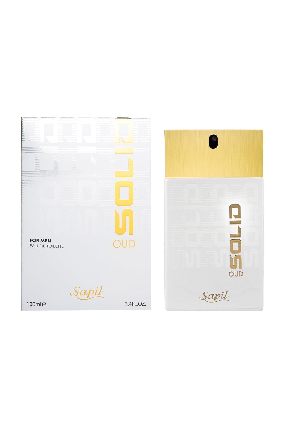 sapil-Solid Oud Eau De Toilette Unisex 100ml 2
