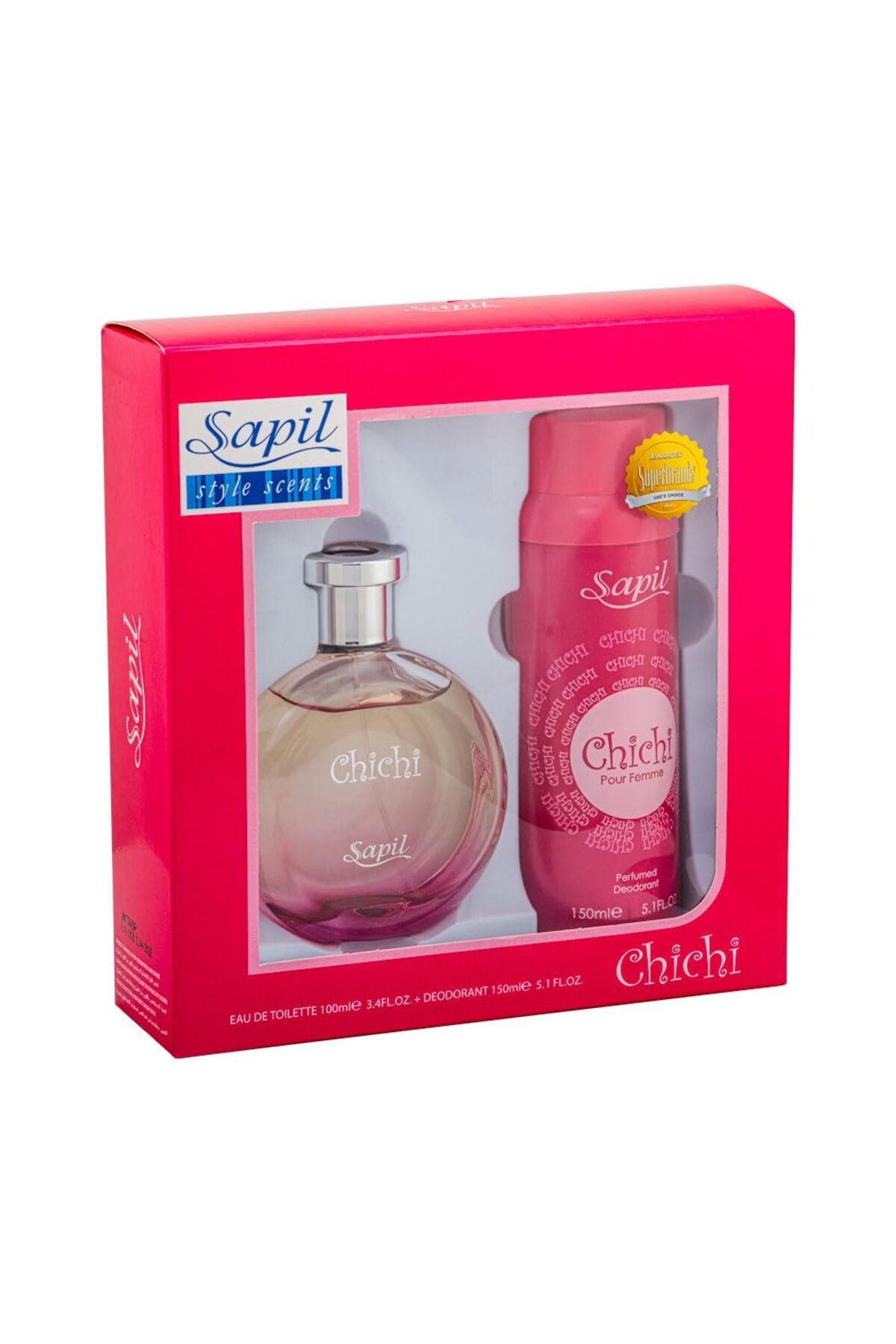 sapil-Chichi for Women 100ml EDP and 150ml Deo Giftset 1
