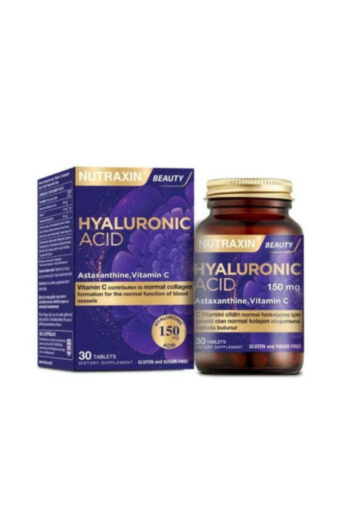 Nutraxin-Hyaluronic Acid Astaxasthine, Vitamin C 30 Tablets 1