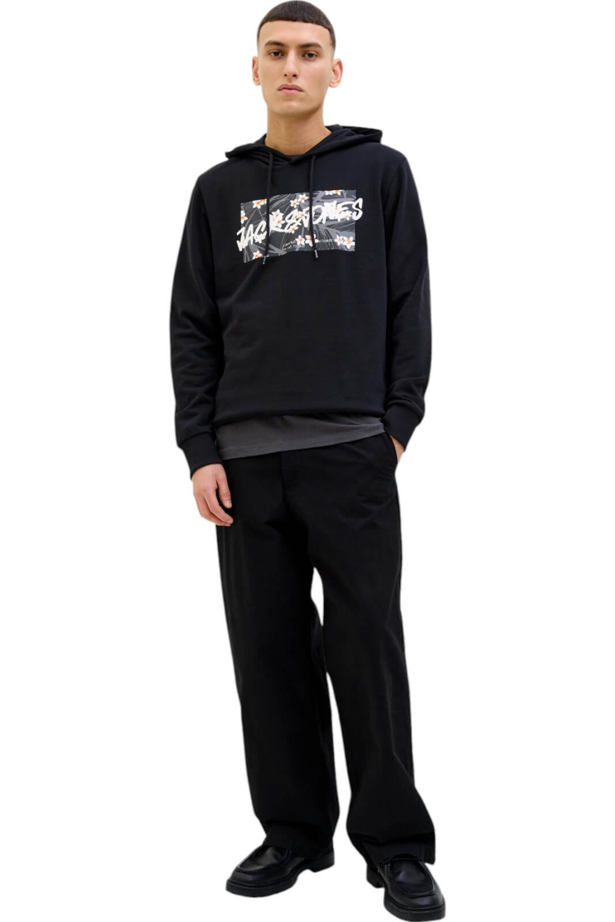 Jack & Jones-Hanorac JACK &JONES Hawaii Shape - 12269316-Black 5