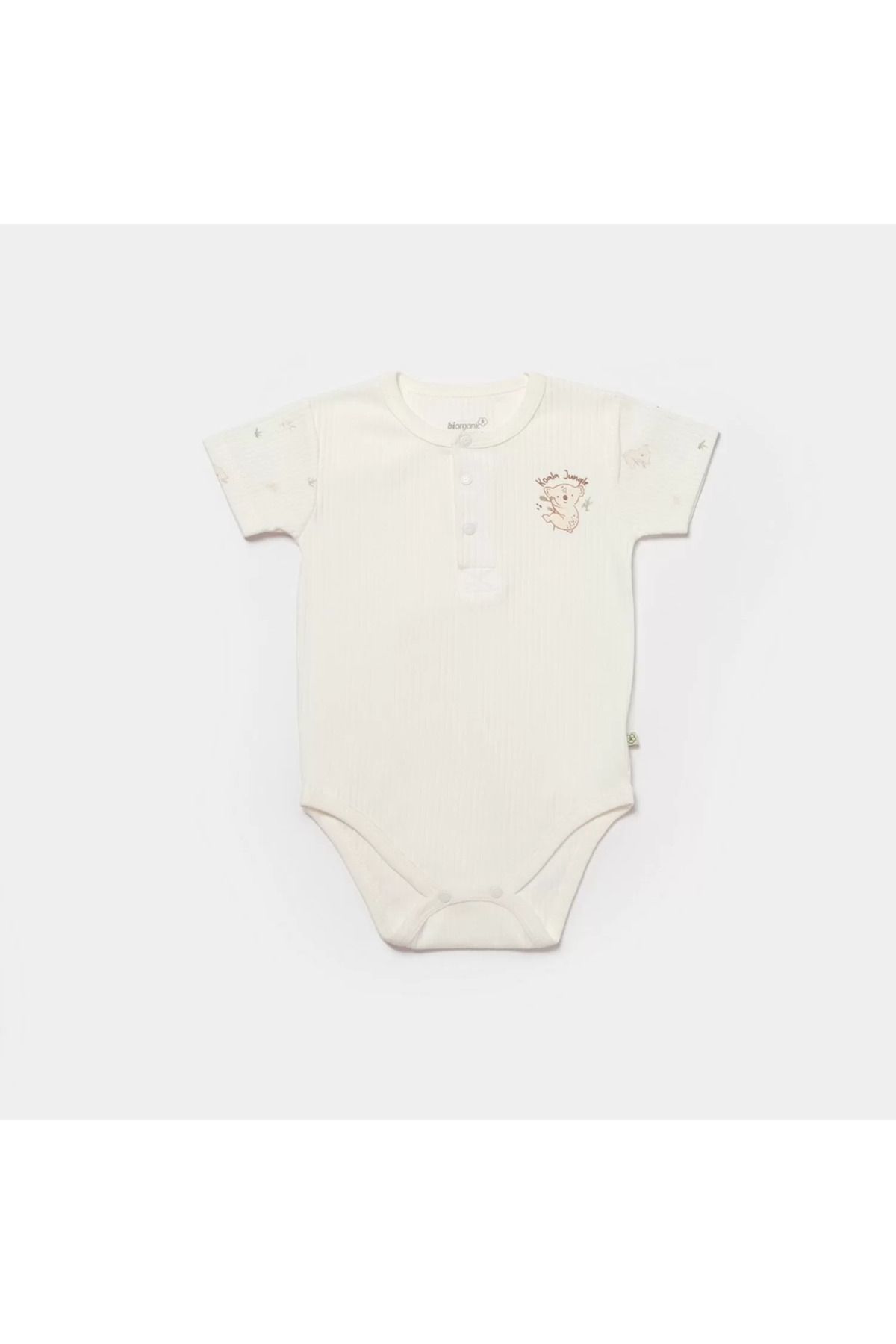 karadağsb Koala Jungle Kısa Kol Bebek Body Mint