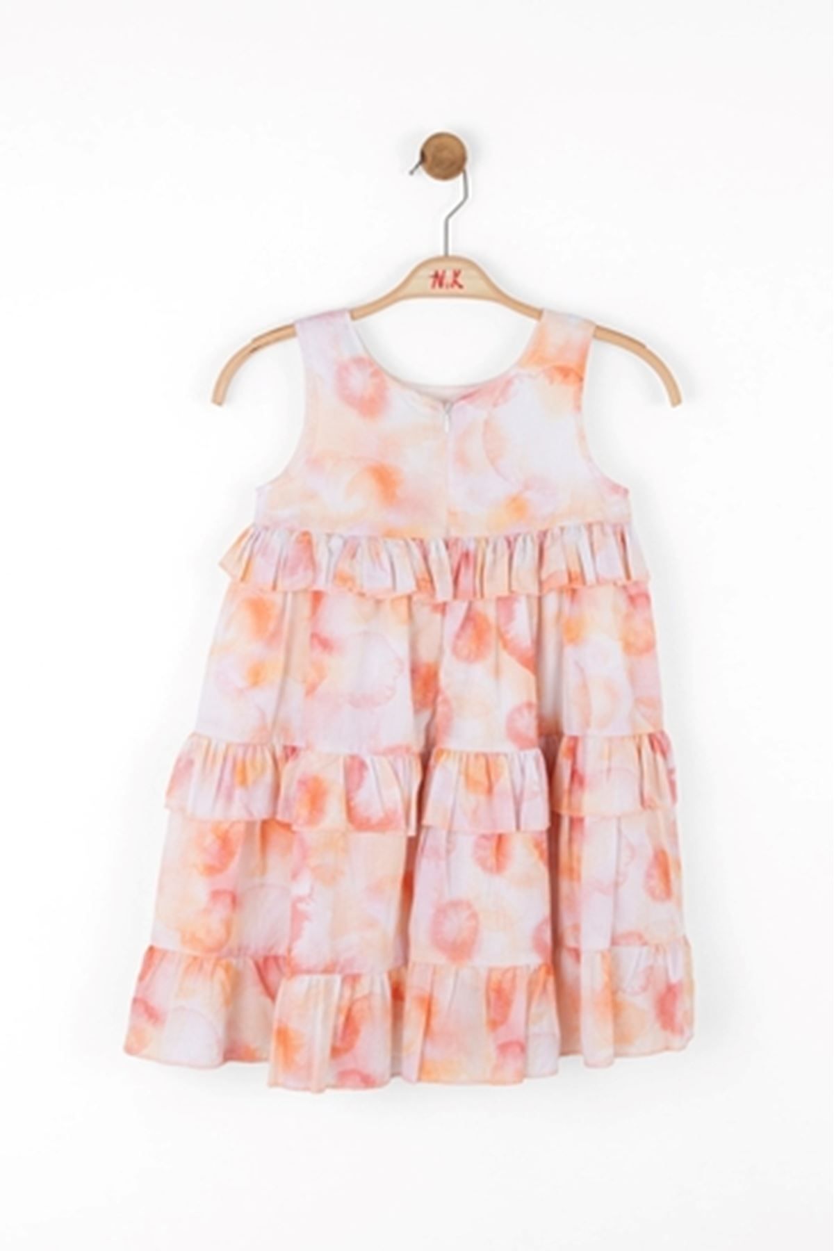 nk kids-4/8 Coral Georgia Dress Model Nk 78500 2