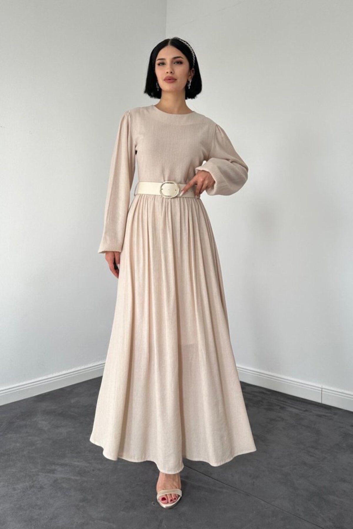 MRA Fashion Bej Felicita Elbise