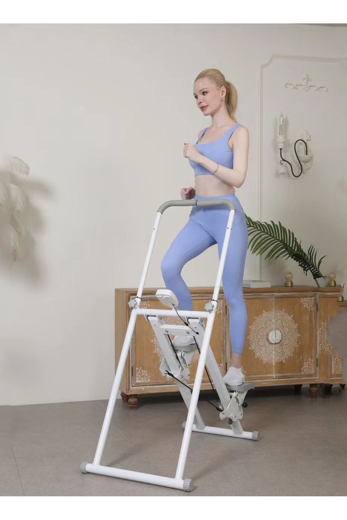 ETG-Indoor Multi-Function Stepper Stair Climbing Machine, Fitness Exercise Climbing Machine, Foldable 2