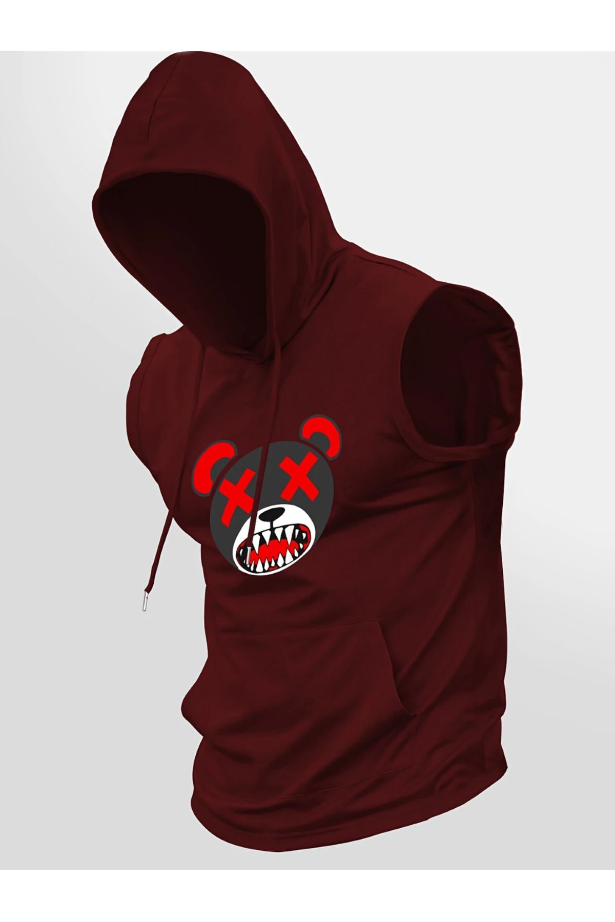 Erkek Modası Kapüşonlu Sweatshirt, Baskılı Tasarım, Günlük Spor Giyim
