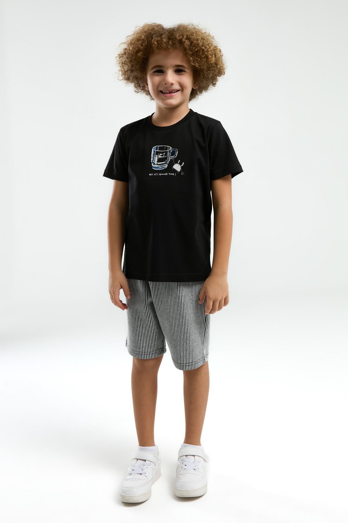 Arnetta-Cup Illustrated Father Son Team, Father and Child Pajamas Priced Individually 6