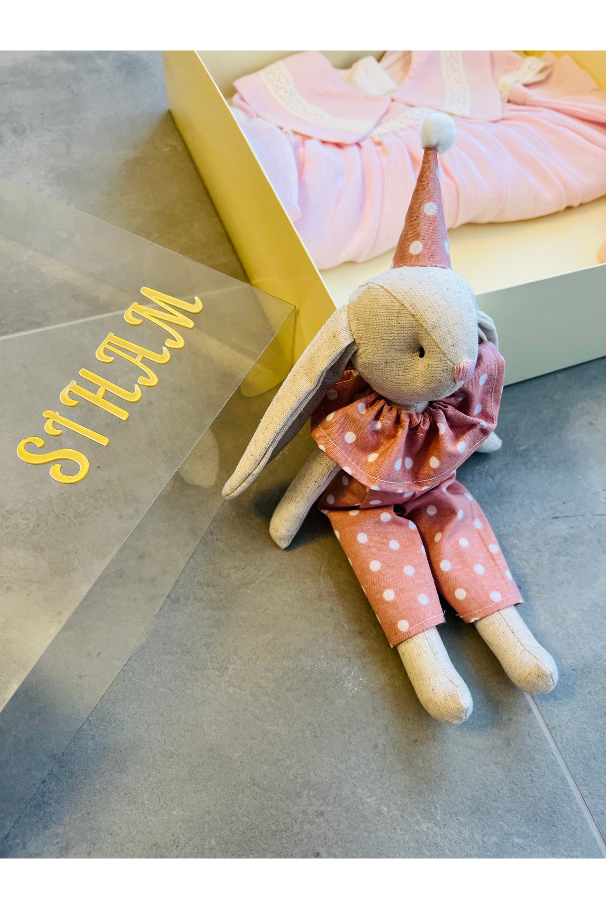 Nipperland 6/36 Ay Bebek Hediyesi | 4 Parça İsimli ve Kutulu Bebek Hediyesi (Satıcıya Sor Kıs İsim Yazınız) fotoğrafı 2 (önizleme)