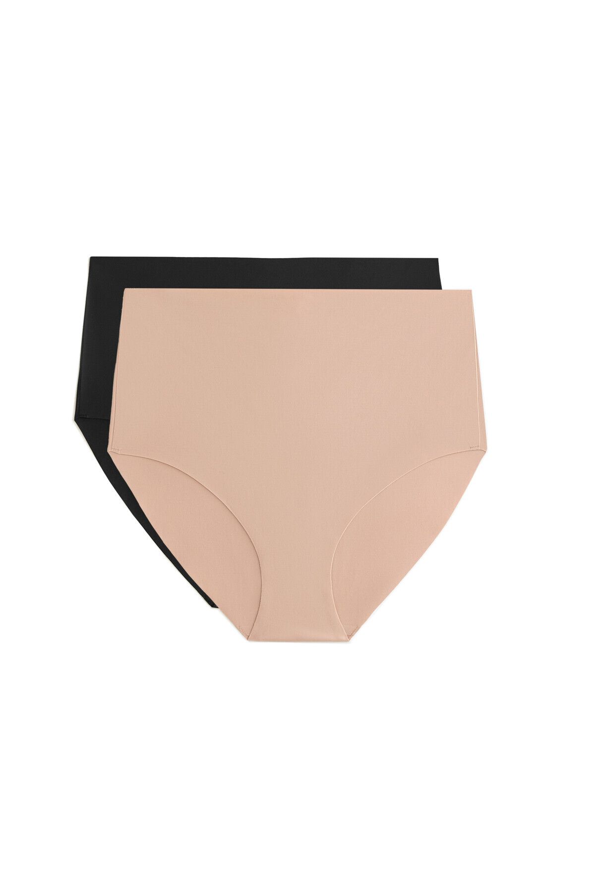 Oysho-2 invisible polyamide blend medium-support classic briefs 1