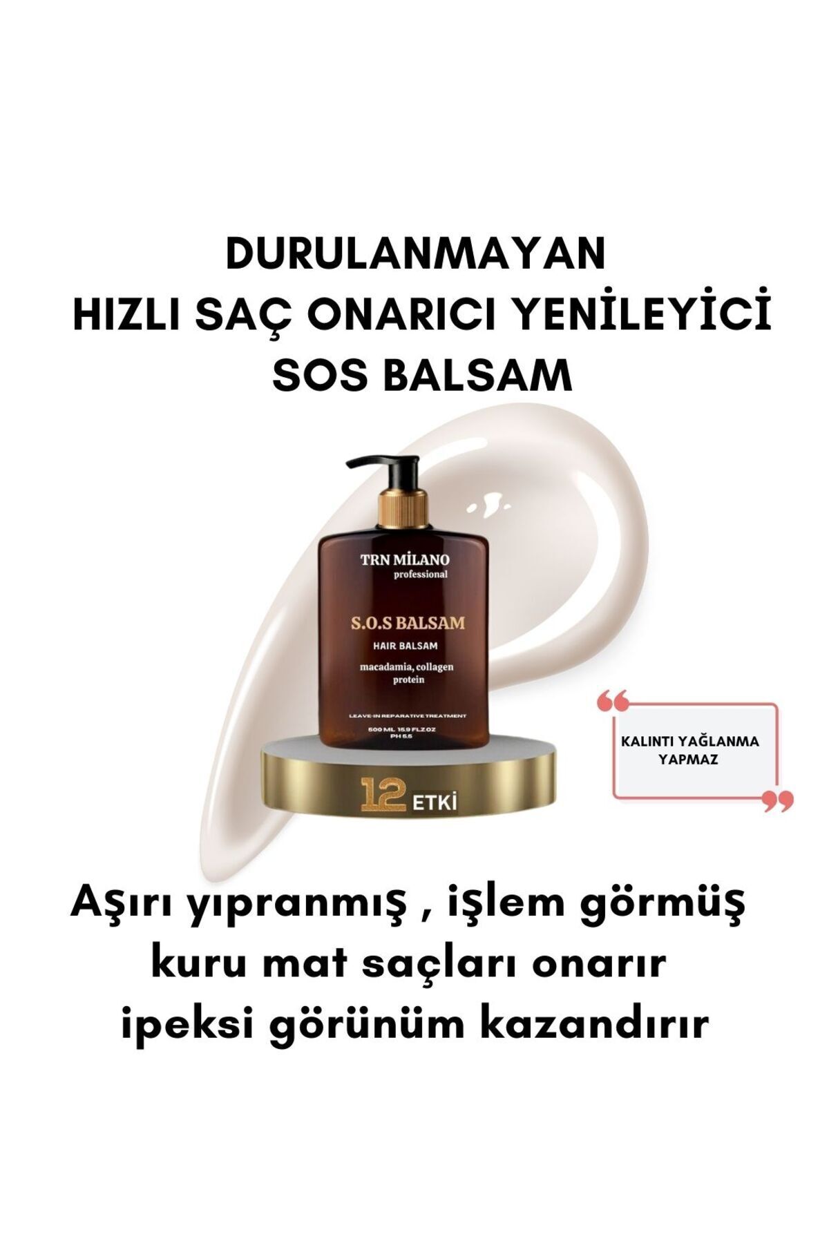 TRN MİLANO Sos Balsam 500 ml X1