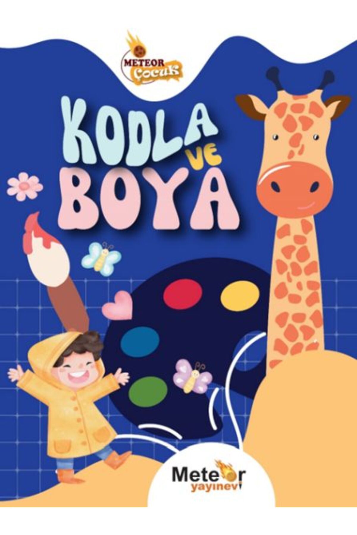 Meteor Yayınevi Kodla Ve Boya Boyama Kitabı