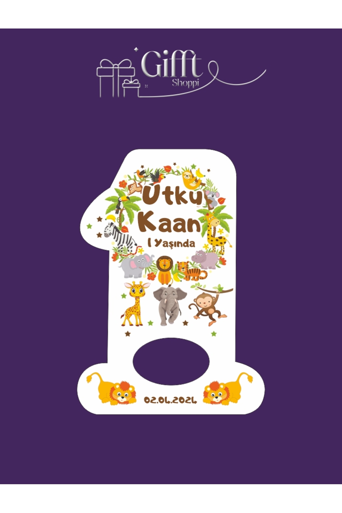 giftshoppi 10 Adet Bir Yaş Magnet Açacak, Doğum Günü Süsü, Sünnet,  Hediyelik fotoğrafı 2 (önizleme)