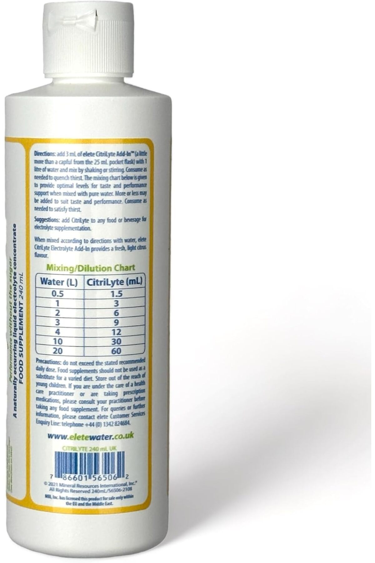 Elete-Electrolytes CitriLyte | Hydration Drops | 240 ml 3