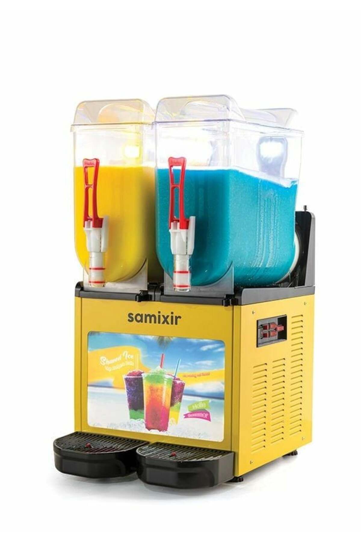 Samixir Slush Twin Allure Meyve Suyu Dispenseri 12 12 Litre
