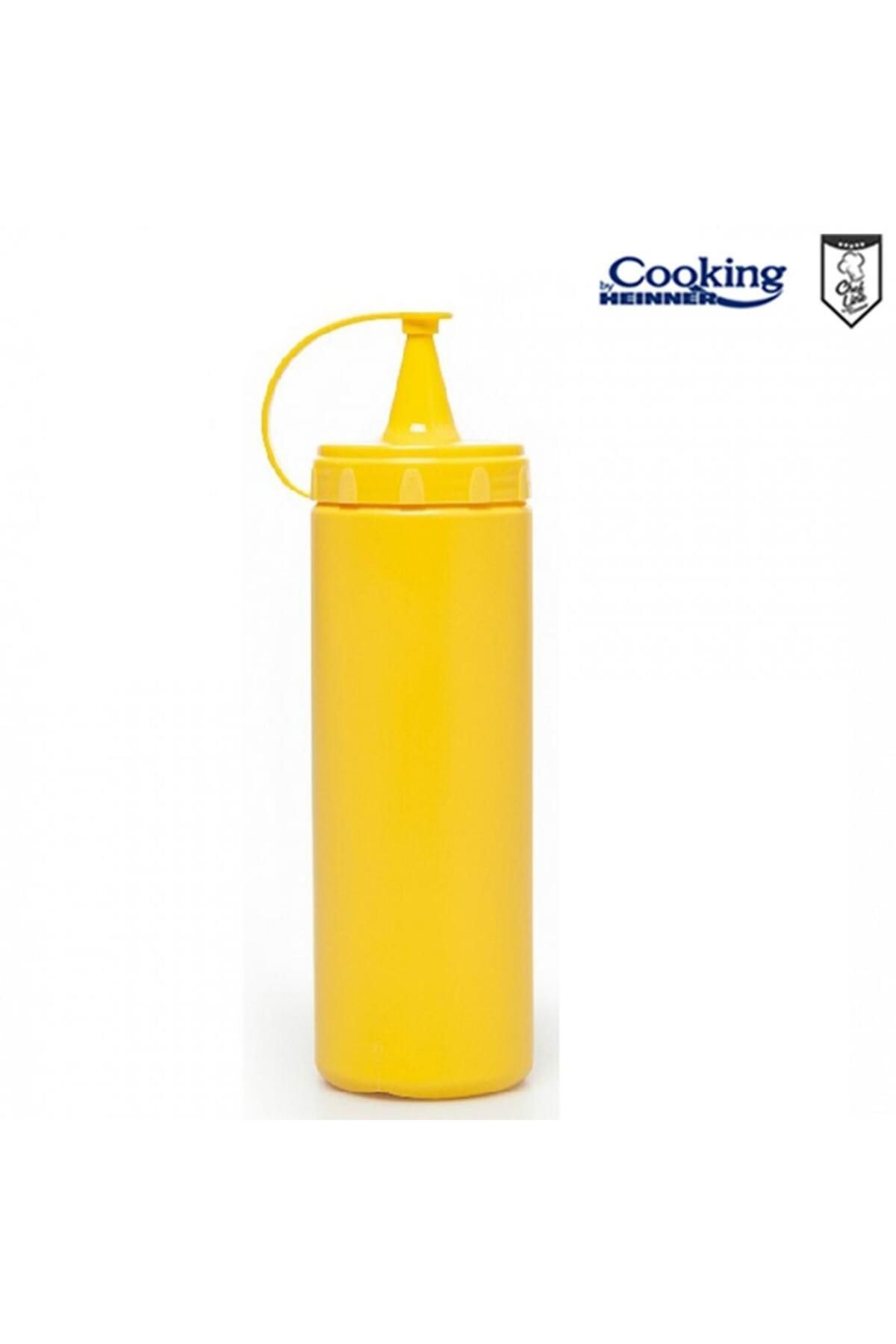 Cooking by Heinner Sticla Dispenser Pentru Sosuri 500 Ml, Galben - One Size