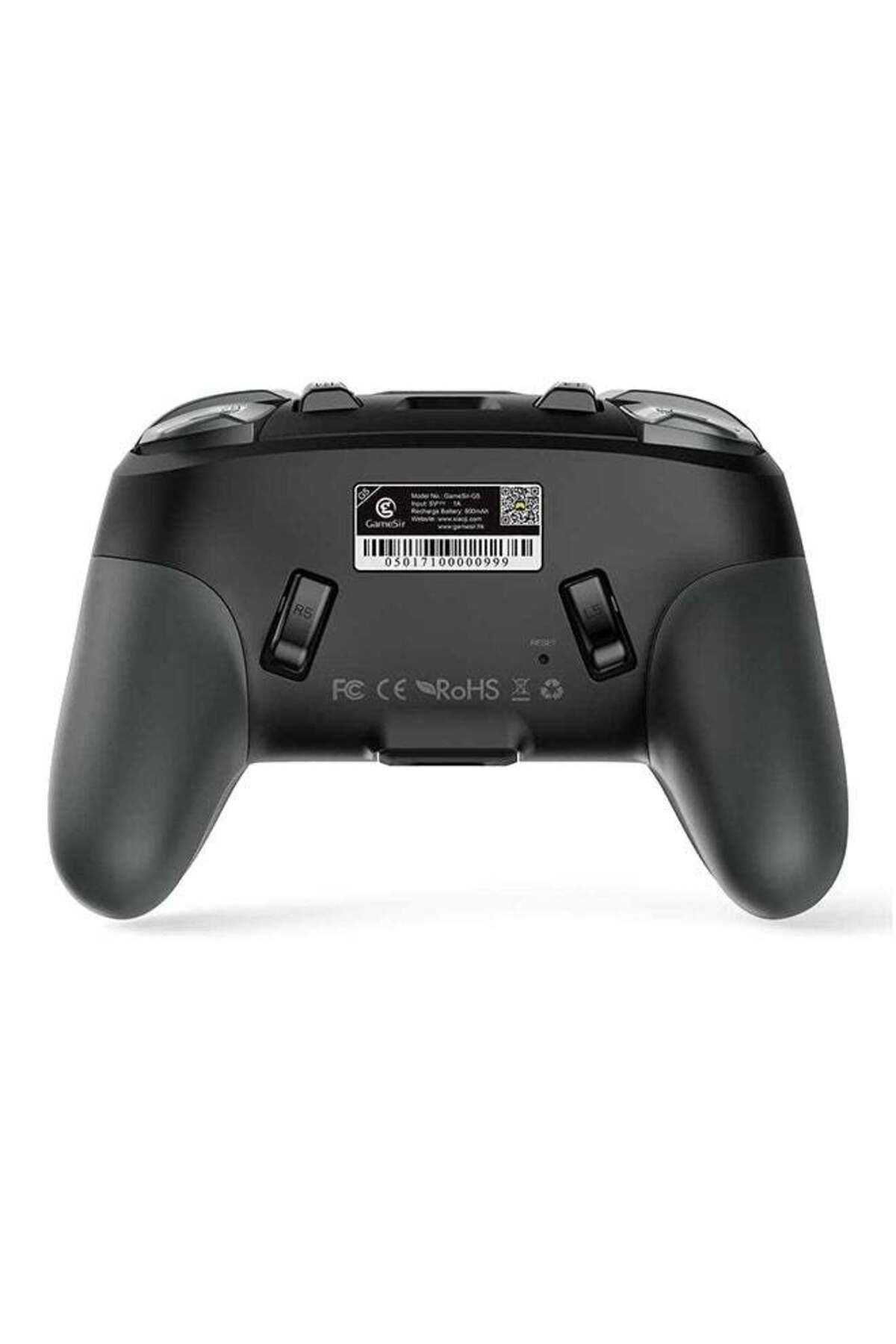 GameSir-G5 Wireless Game Controller – Trackpad, Mechanical Triggers, Phone Holder, Black 3