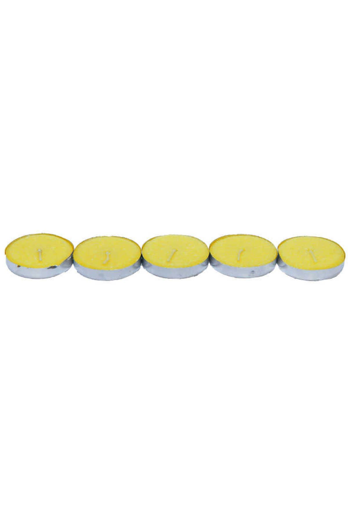feifei Tea Lights Sarı Mum 5 Li 1 Paket