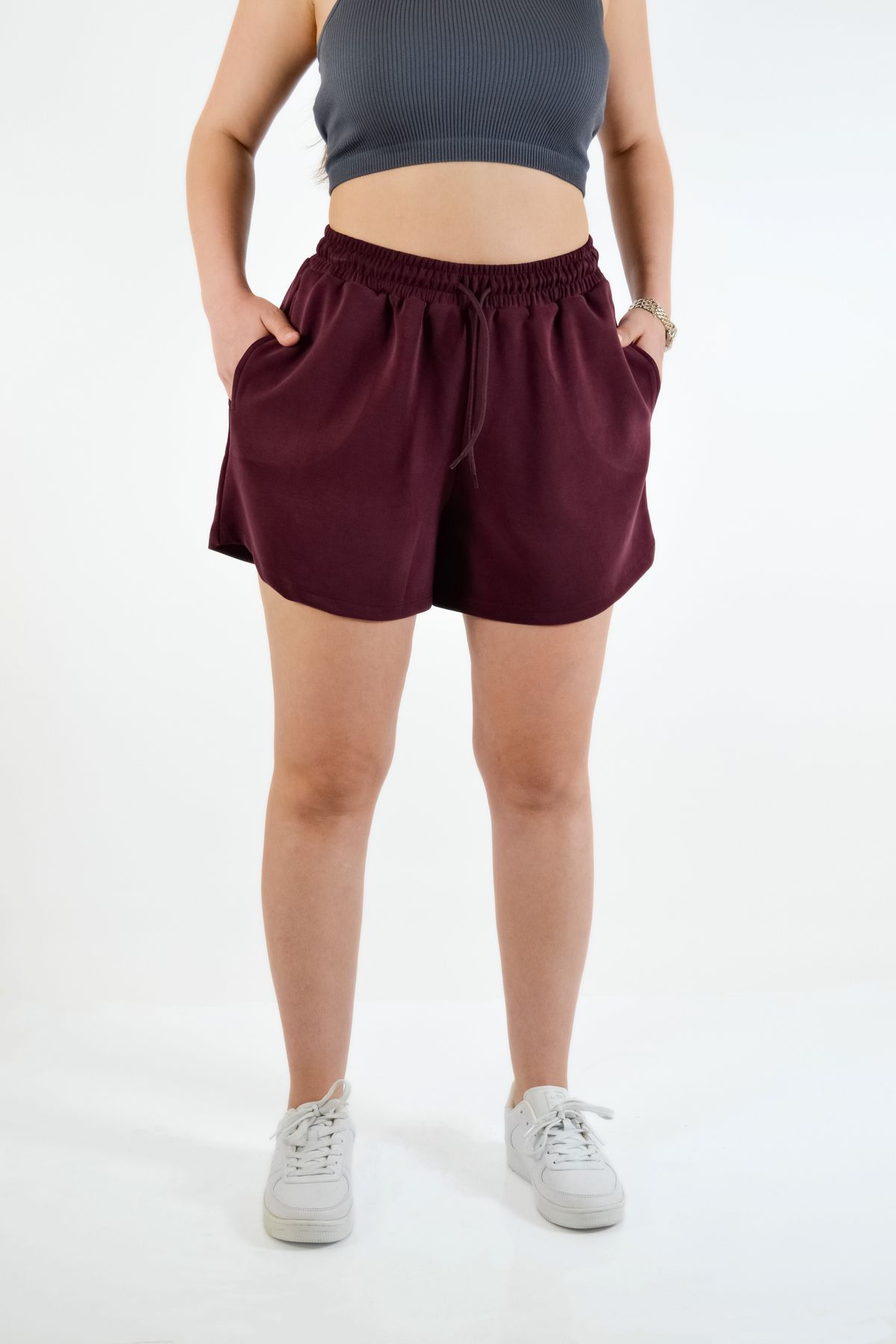 BUSEM-Short Shorts with Elastic Waist 3