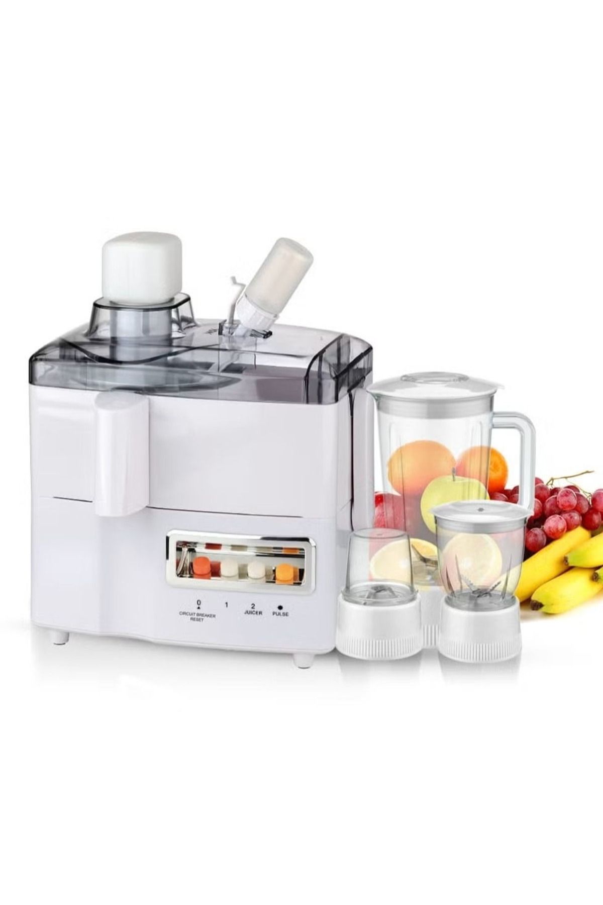 Denx-معالج طعام 4 في 1 مع 29 وظيفة (خلاط، مطحنة، معالج طعام، مفرمة) DX2500 6