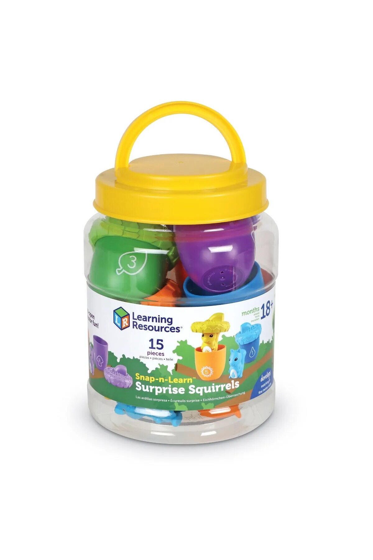 Learning Resources-Sorting and counting game - Happy Squirrels 7