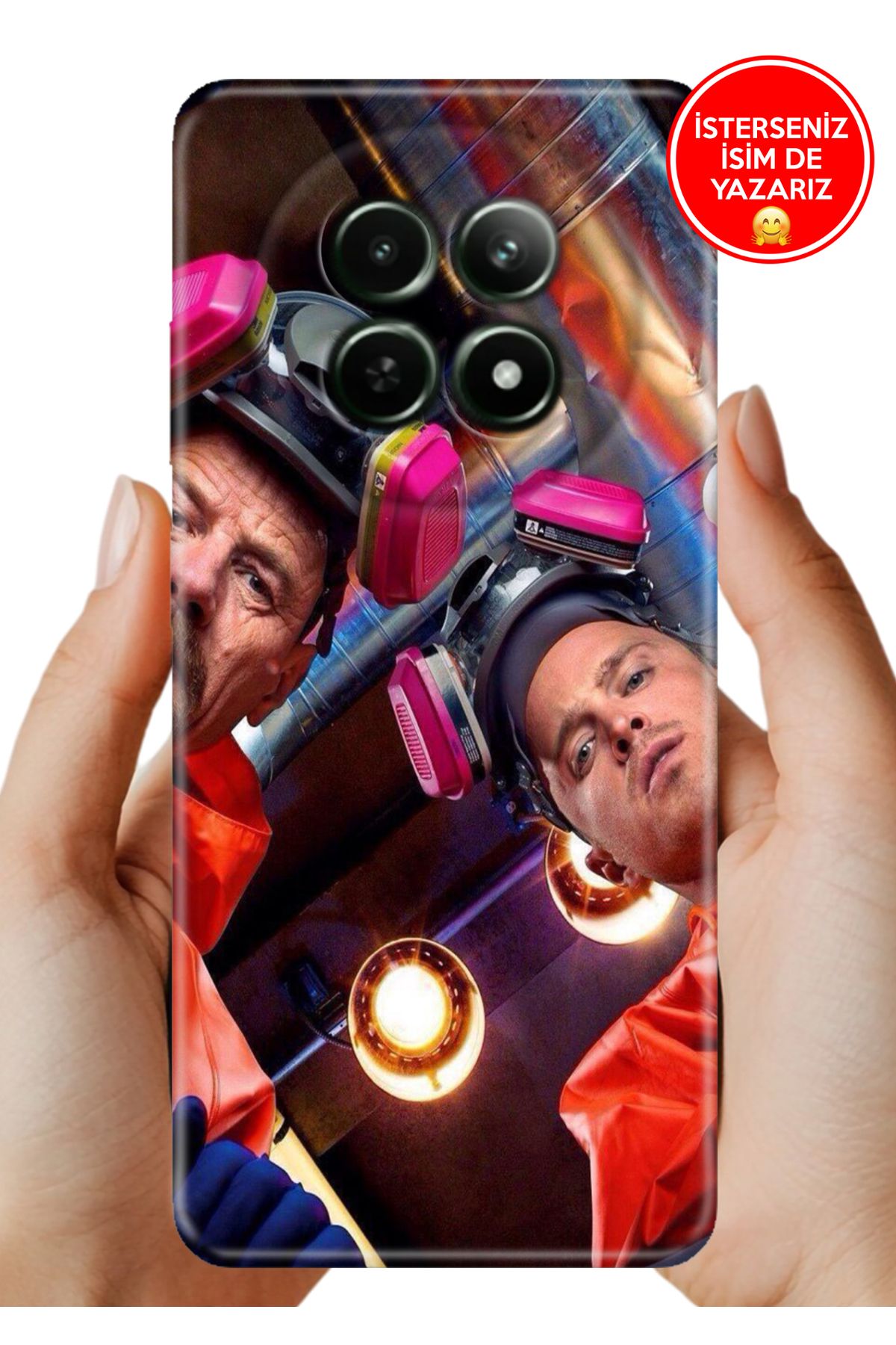 realme 12+ Plus Kılıf Baskılı Life Style Kapak Silikon Breakinggg
