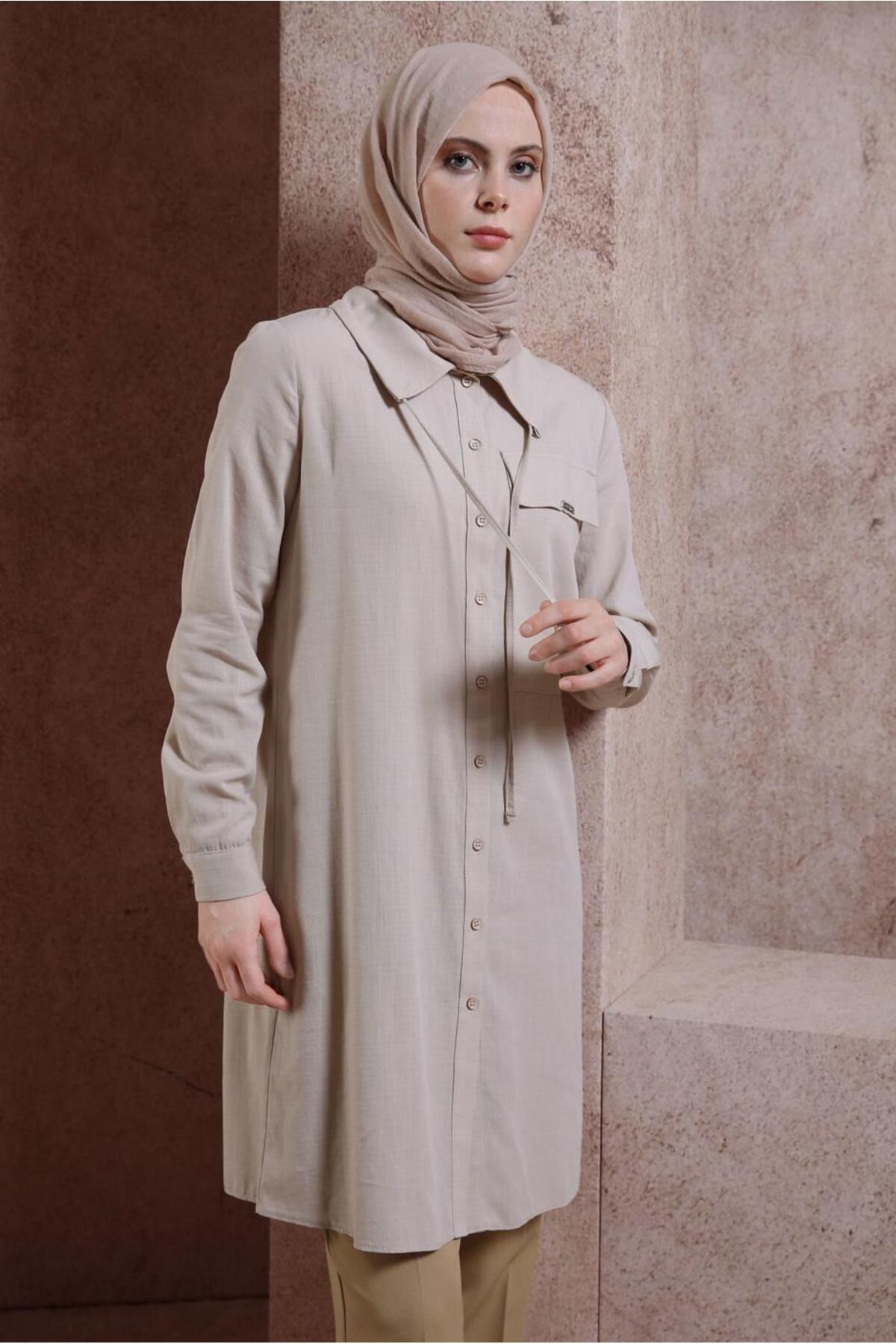 تونیک دکمه دار 44479 Alvina