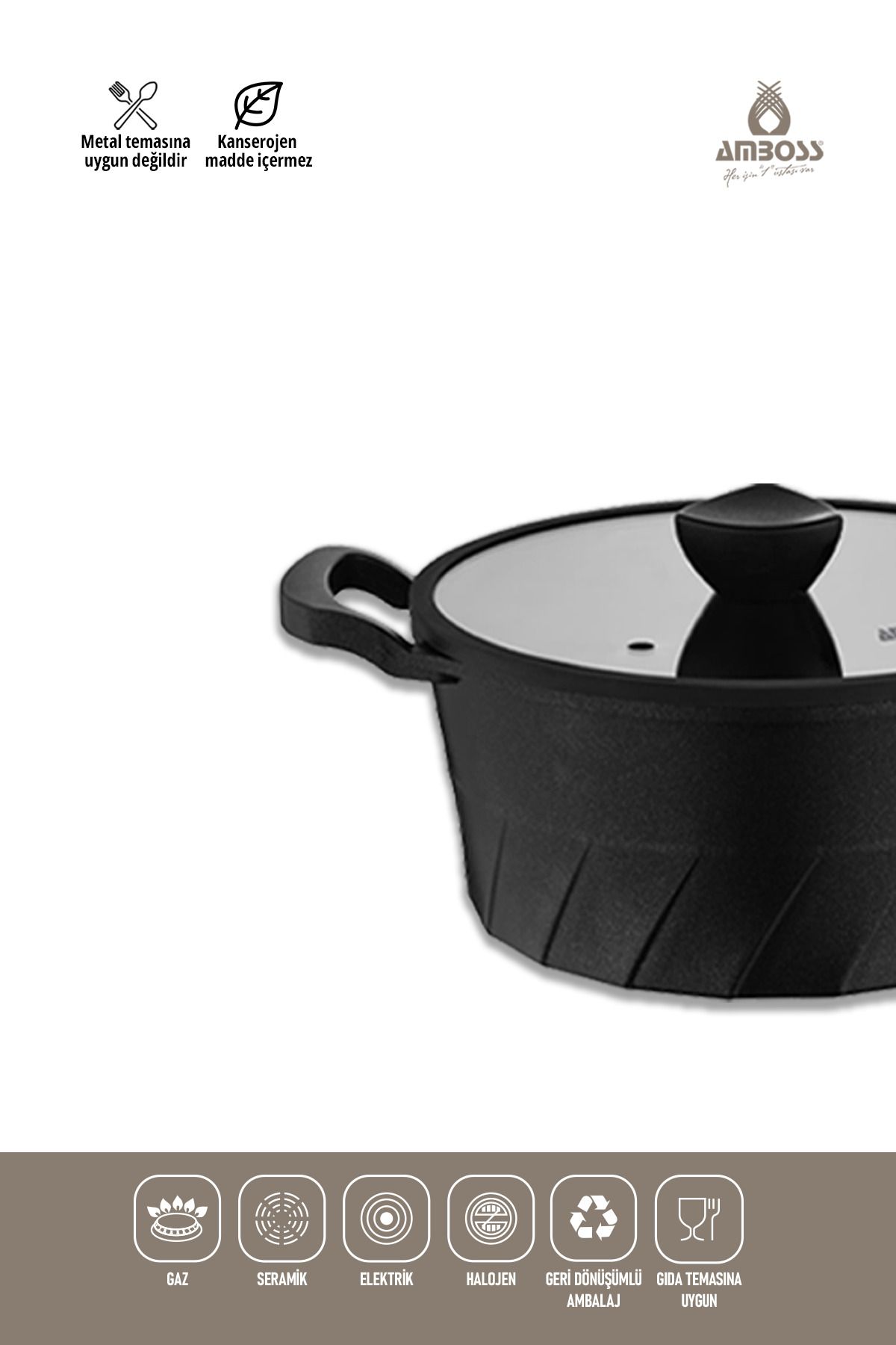 Amboss-Quartz Quartz 7 Piece Casting Set Black 4