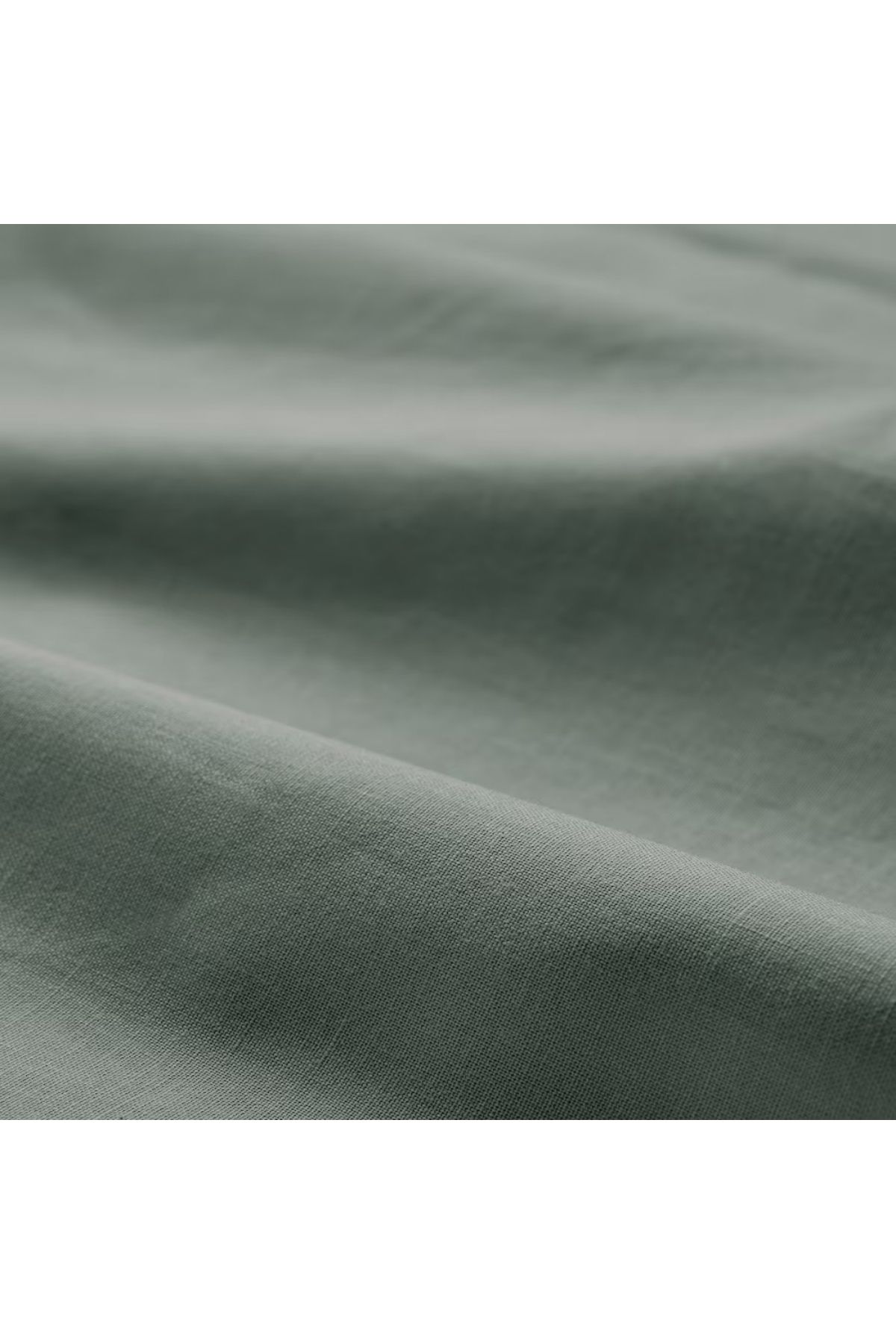IKEA-DVALA Grey-Green Pillowcase Set – 100% Cotton, 50x80 cm, 2-Pack | Soft & Breathable 2