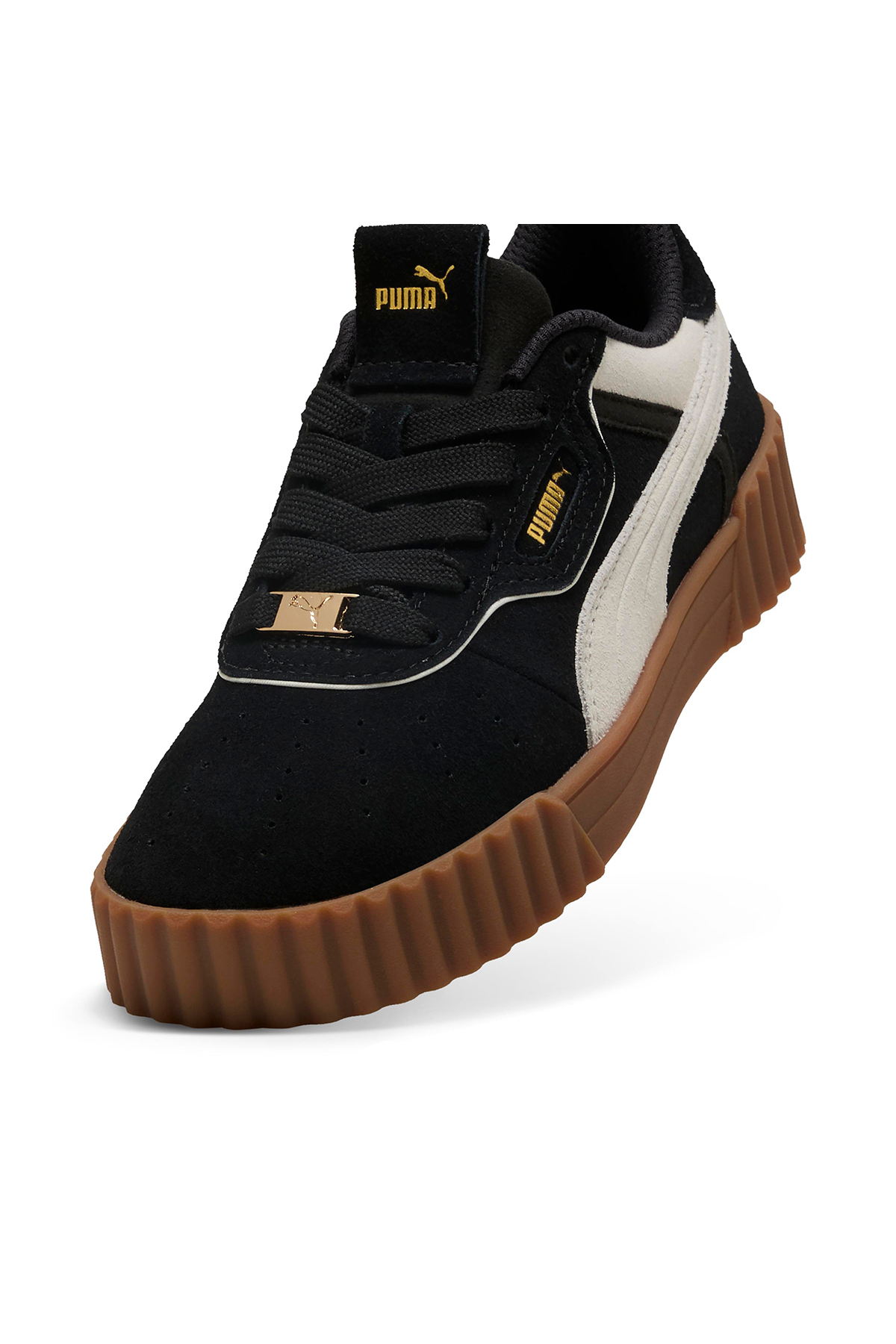 Puma  Carina 3.0 Luxe Sd Kadın Siyah Sneaker Ayakkabı 40072503 - Görsel 4