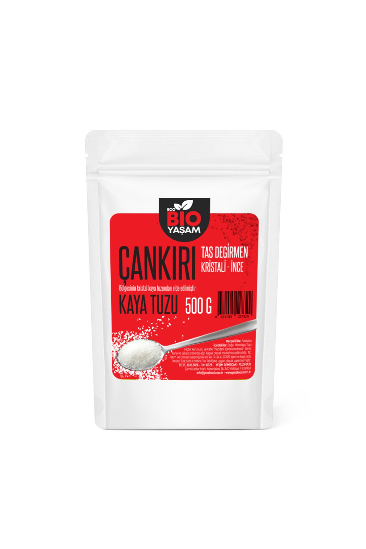 ekobioyasam Ekobioyaşam Çankırı Kaya Tuzu - Öğütülmüş 500 g