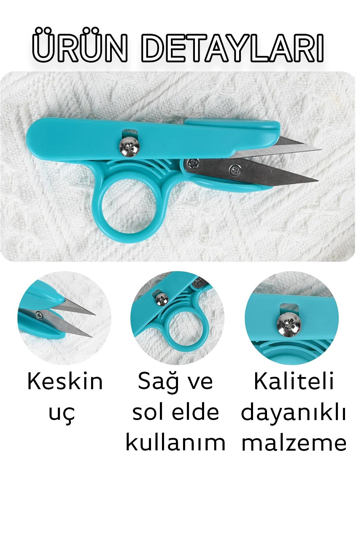 Factorial-Thread Scissors 1Pc Sharp Tip Paper Board Fabric Fishing Line String Cutter Multifunctional Fishing Scissors 3
