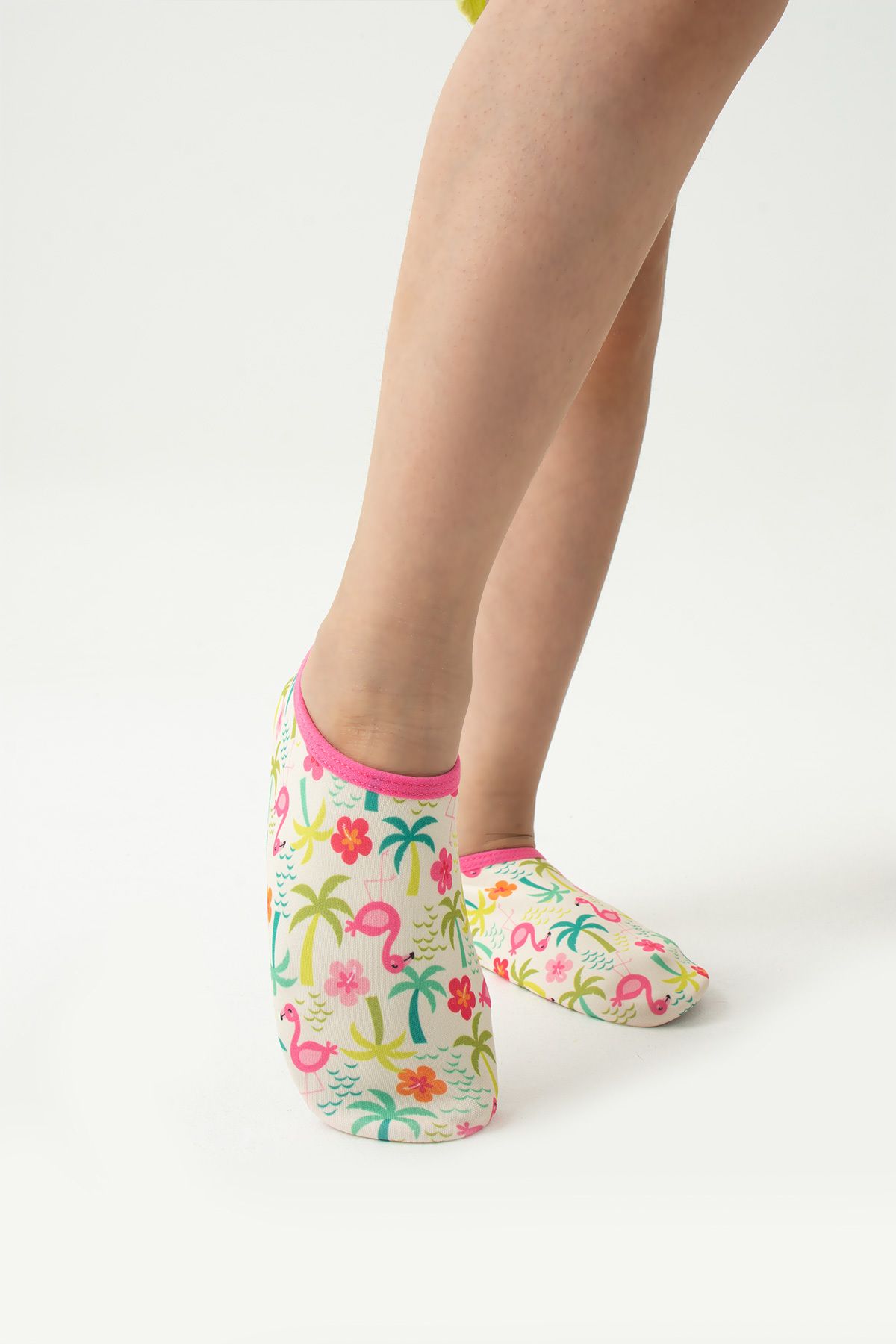 Funny Baby-Patterned Slide-Based Irritable Durable Sea and Pool Booties 3